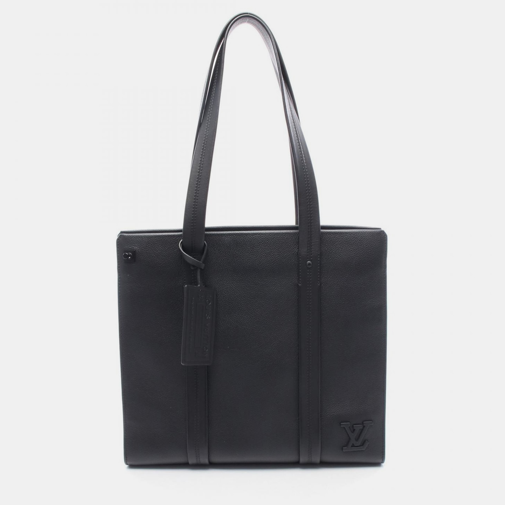 

Louis Vuitton Takeoff Black Aerogram Leather Men’s Tote Bag