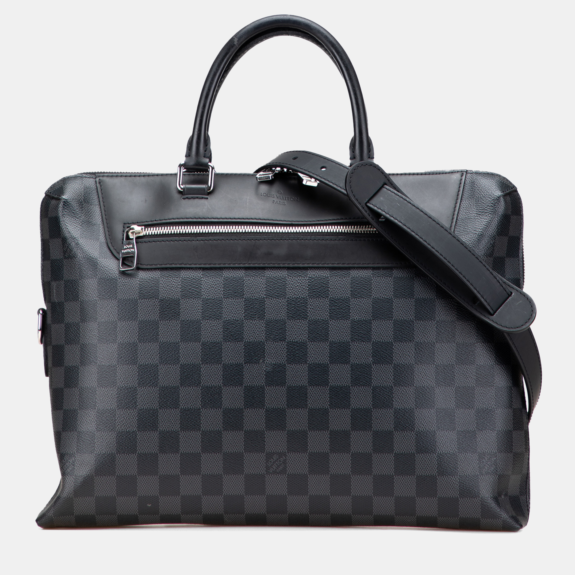 

Louis Vuitton Black Damier Graphite Porte Documents Jour