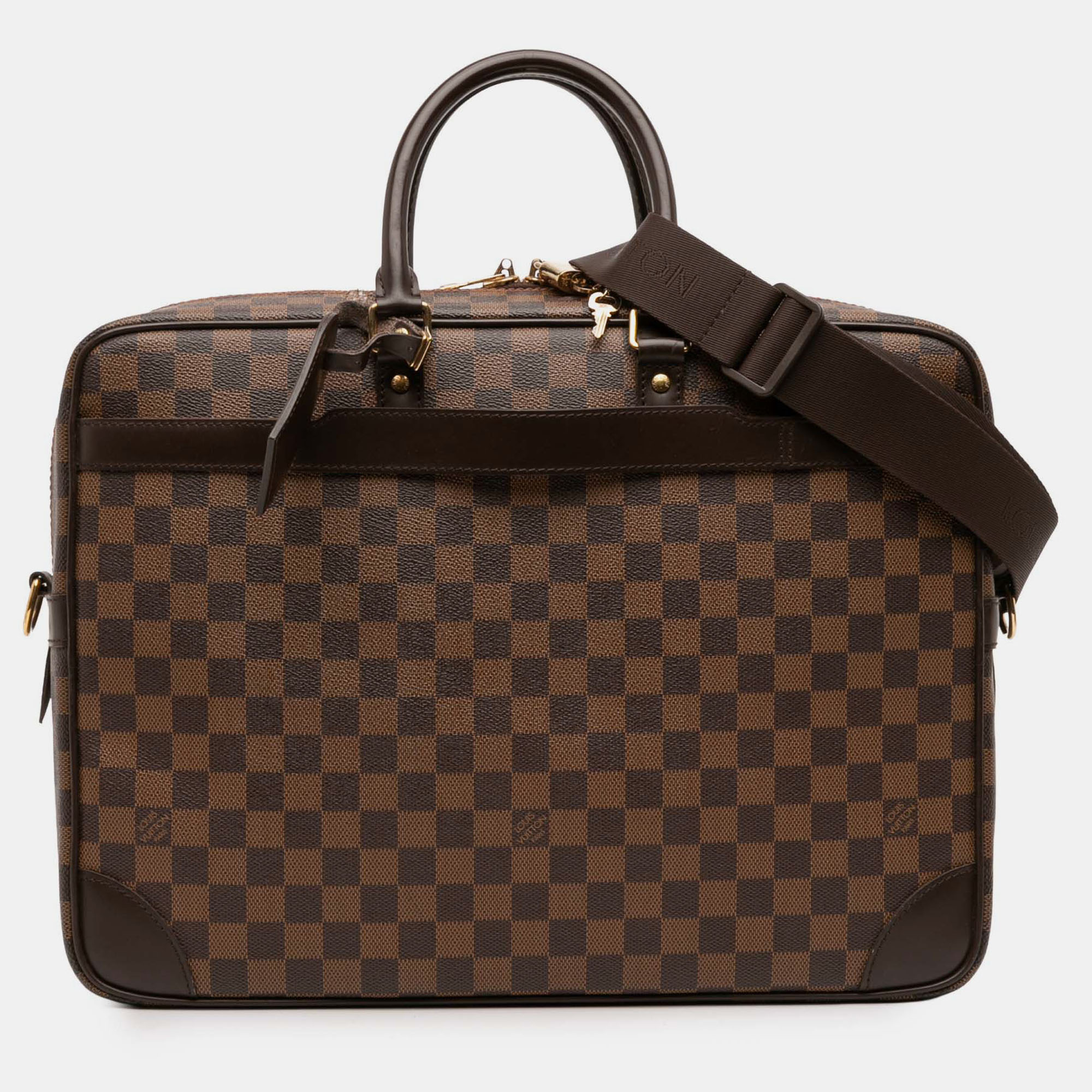 

Louis Vuitton Brown Damier Ebene Porte Documents Voyage GM