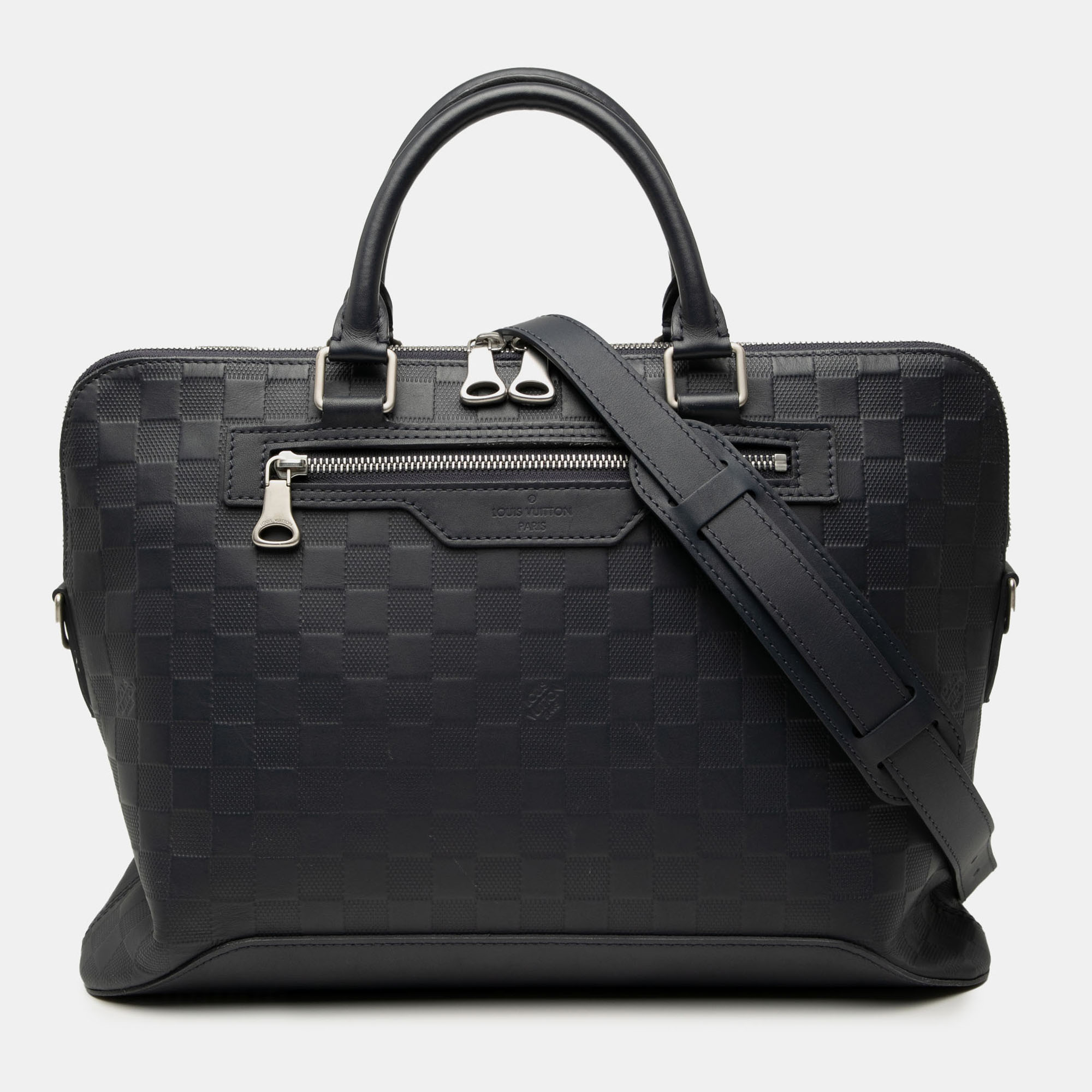 

Louis Vuitton Black Damier Infini Avenue Soft Briefcase