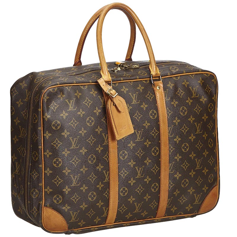

Louis Vuitton Monogram Canvas Sirius 45 Soft Suitcase, Brown