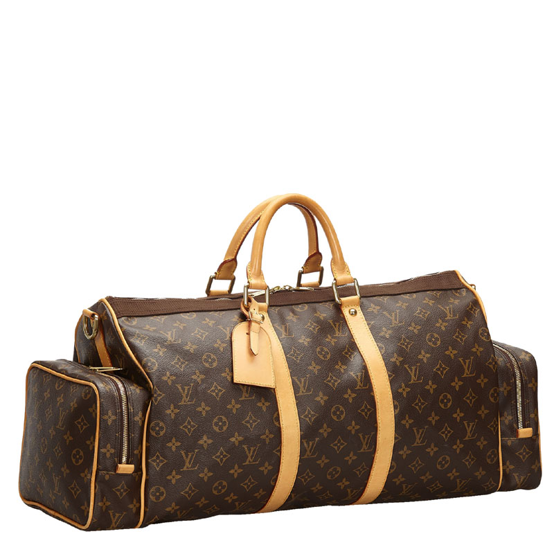 

Louis Vuitton Monogram Canvas Sac Gymnastique Bandouliere Bag, Brown