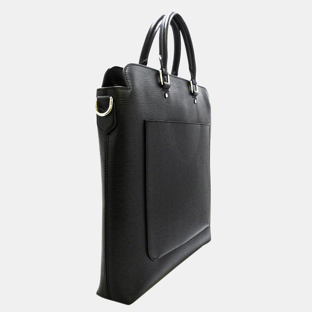 

Louis Vuitton Black Epi Brooks Tote