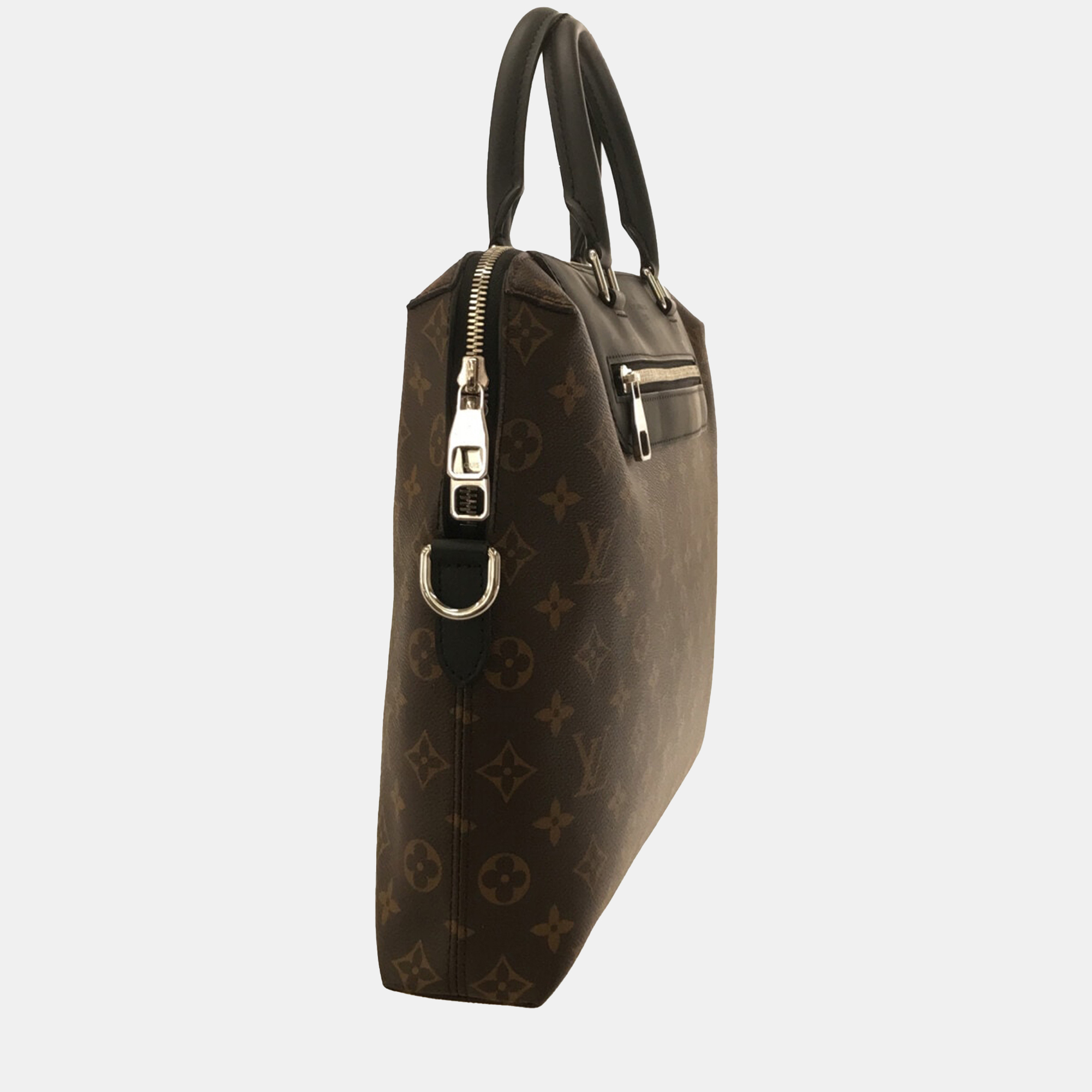 

Louis Vuitton Monogram Macassar Porte Documents Jour, Brown