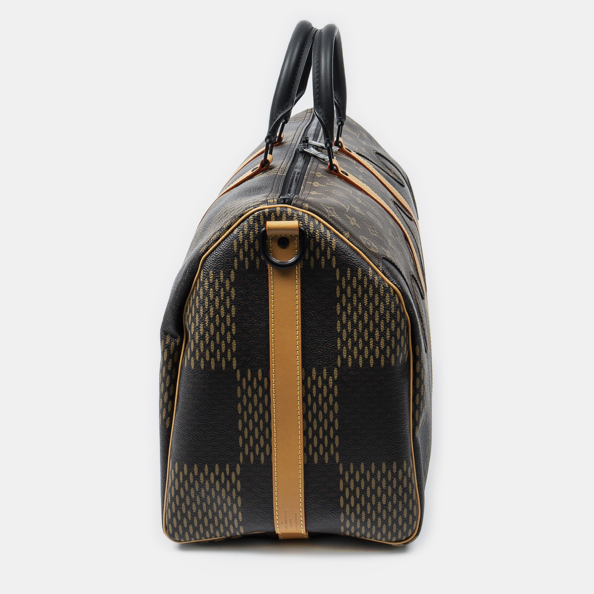 Louis Vuitton x Nigo Giant Damier Ebene Monogram Keepall Bandouliere 50 Louis  Vuitton