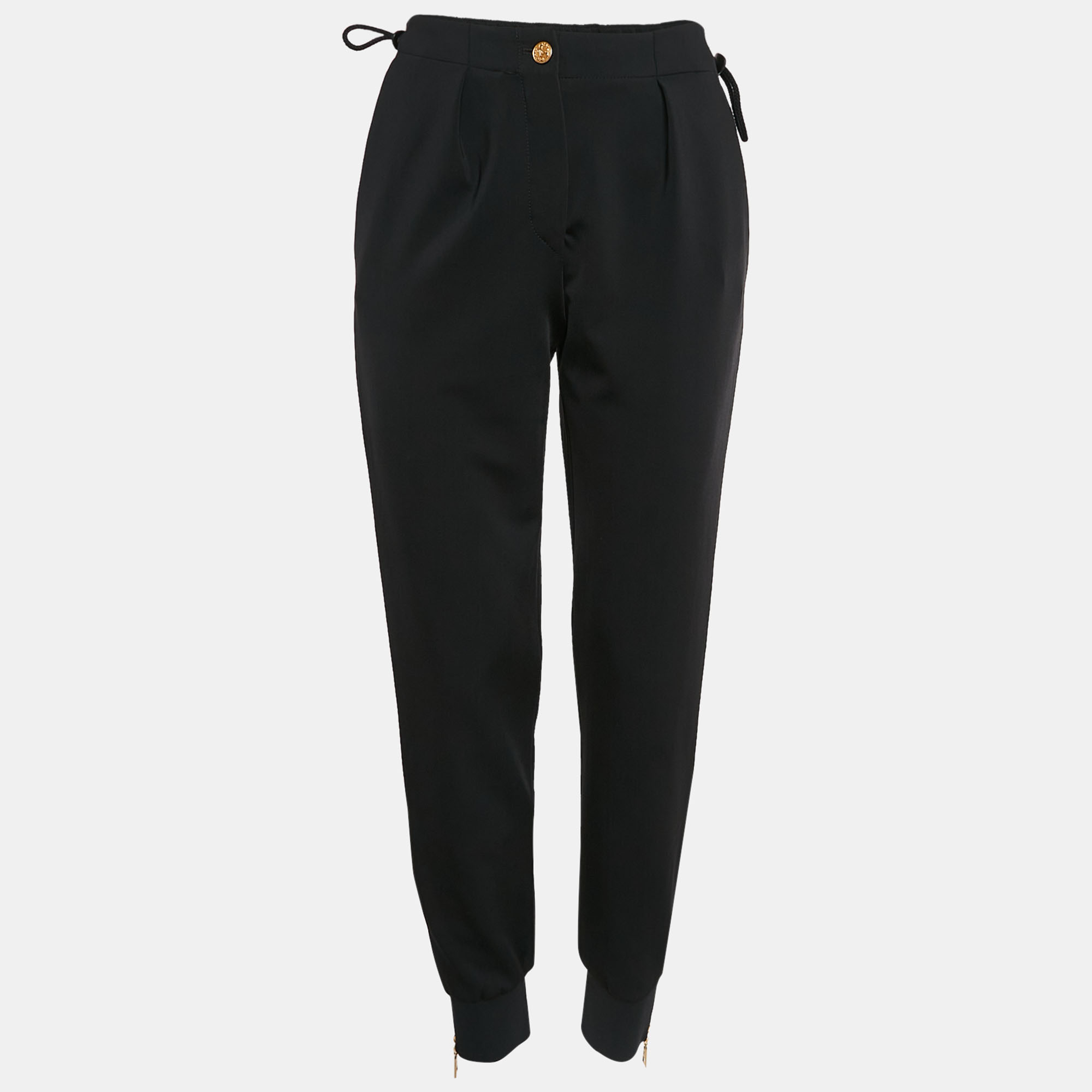 

Louis Vuitton Black Technical Jersey Jogger Pants S