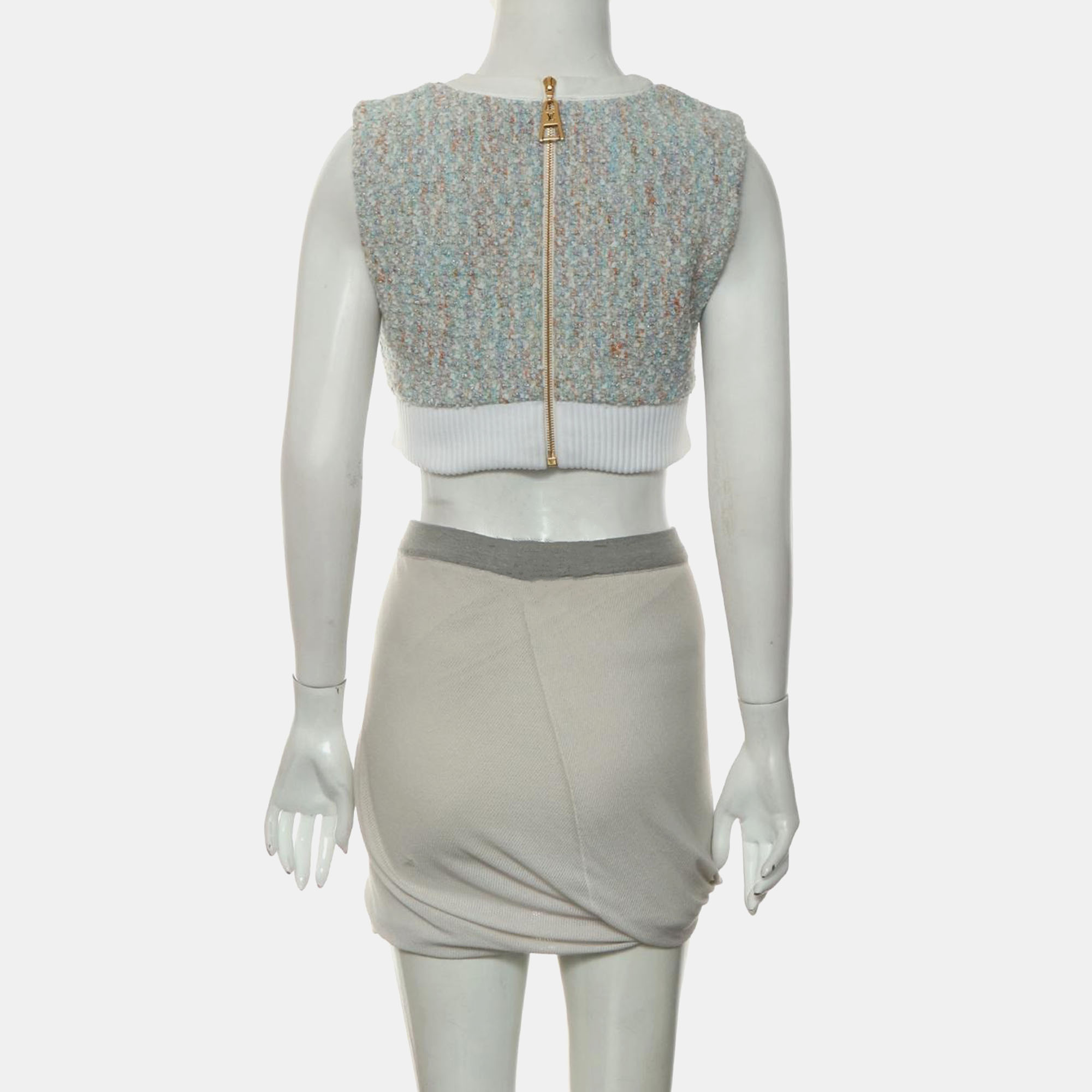 Louis Vuitton Tweed Cropped Top 