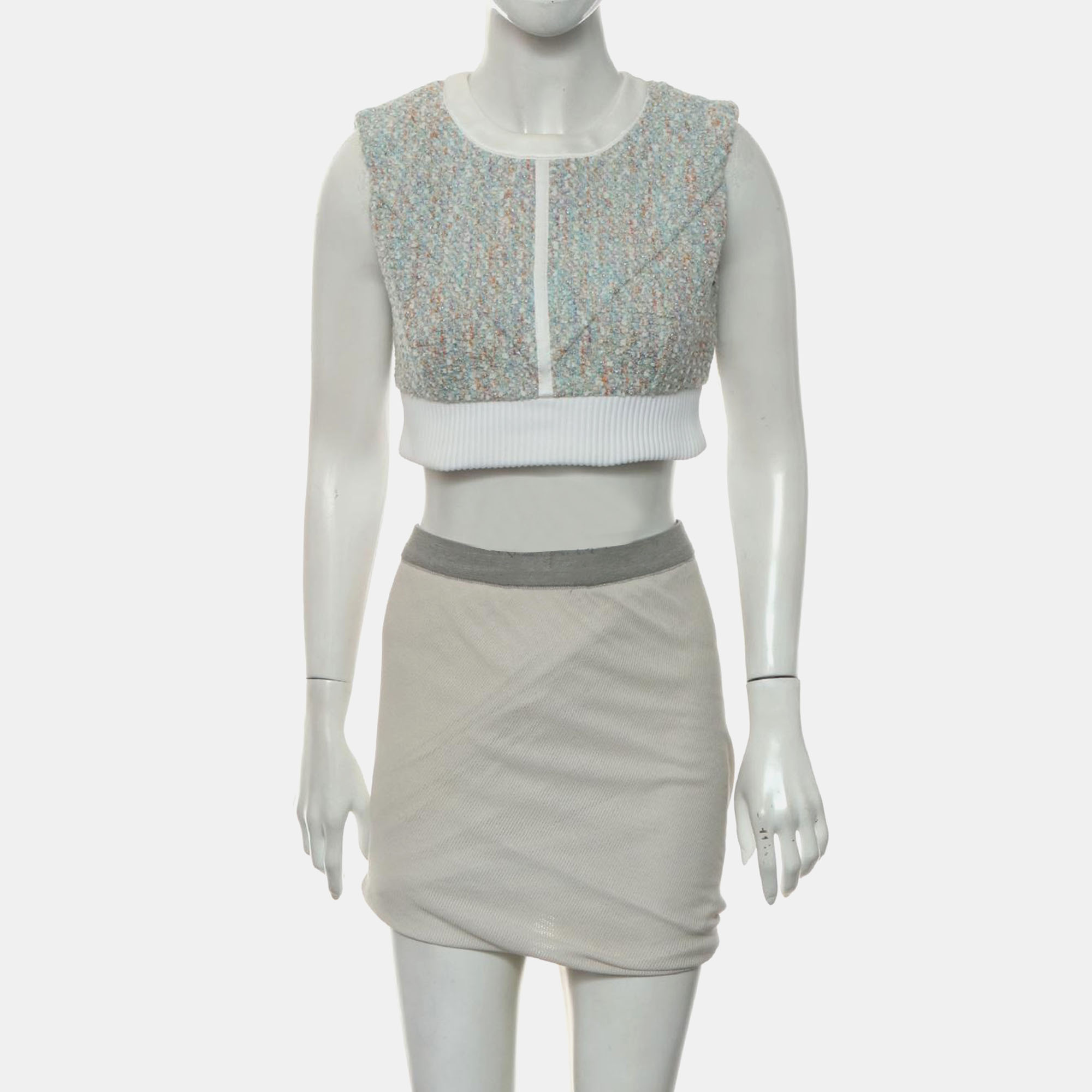 Louis Vuitton Tweed Cropped Top 