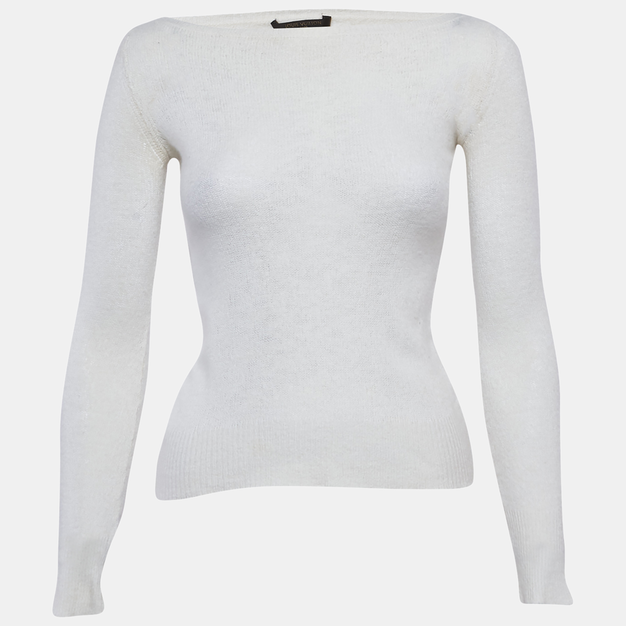 

Louis Vuitton Cream Cashmere Knit Pullover M