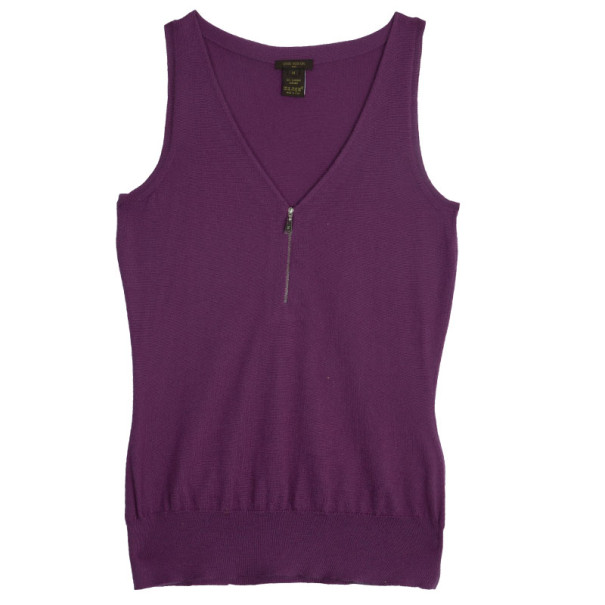 Pre Owned Louis Vuitton Cashmere Knit Vest M