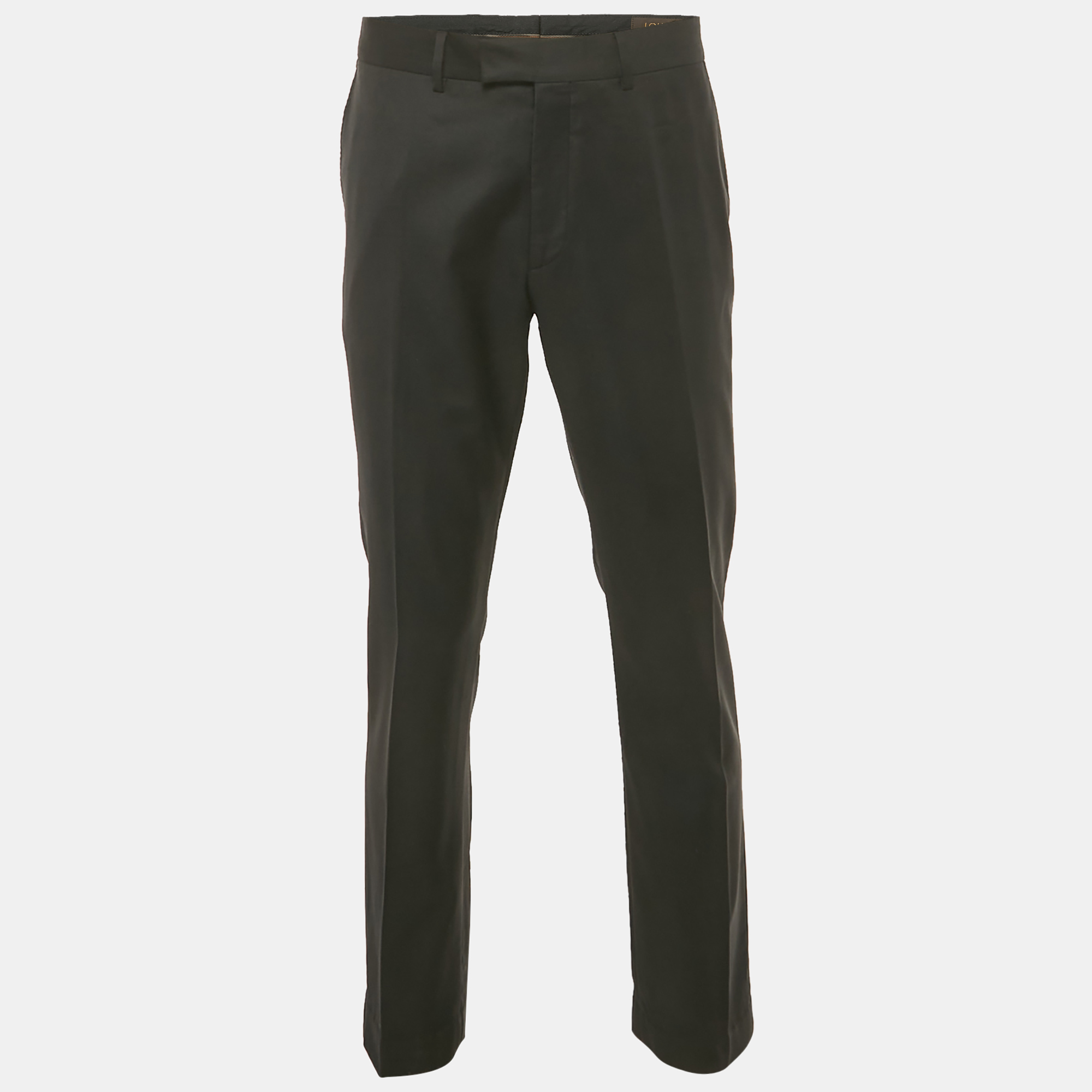

Louis Vuitton Black Tailored Formal Trousers L