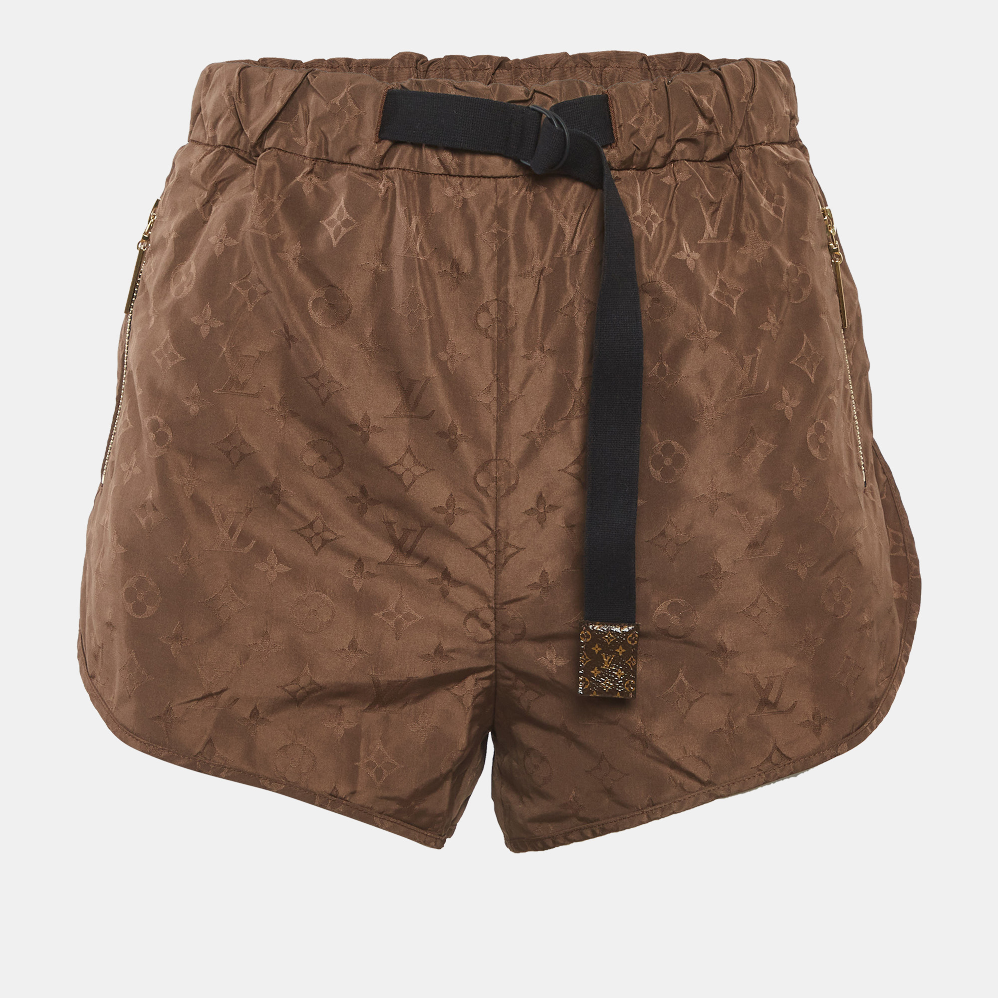 

Louis Vuitton Brown Monogram Synthetic Shorts S