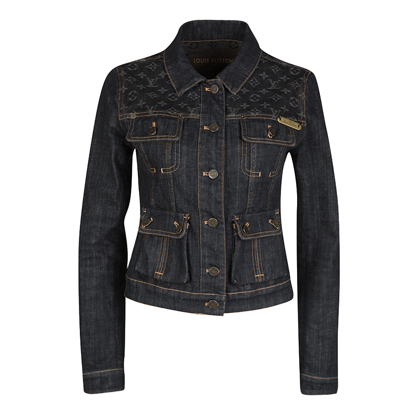 Louis vuitton denim hot sale jacket womens