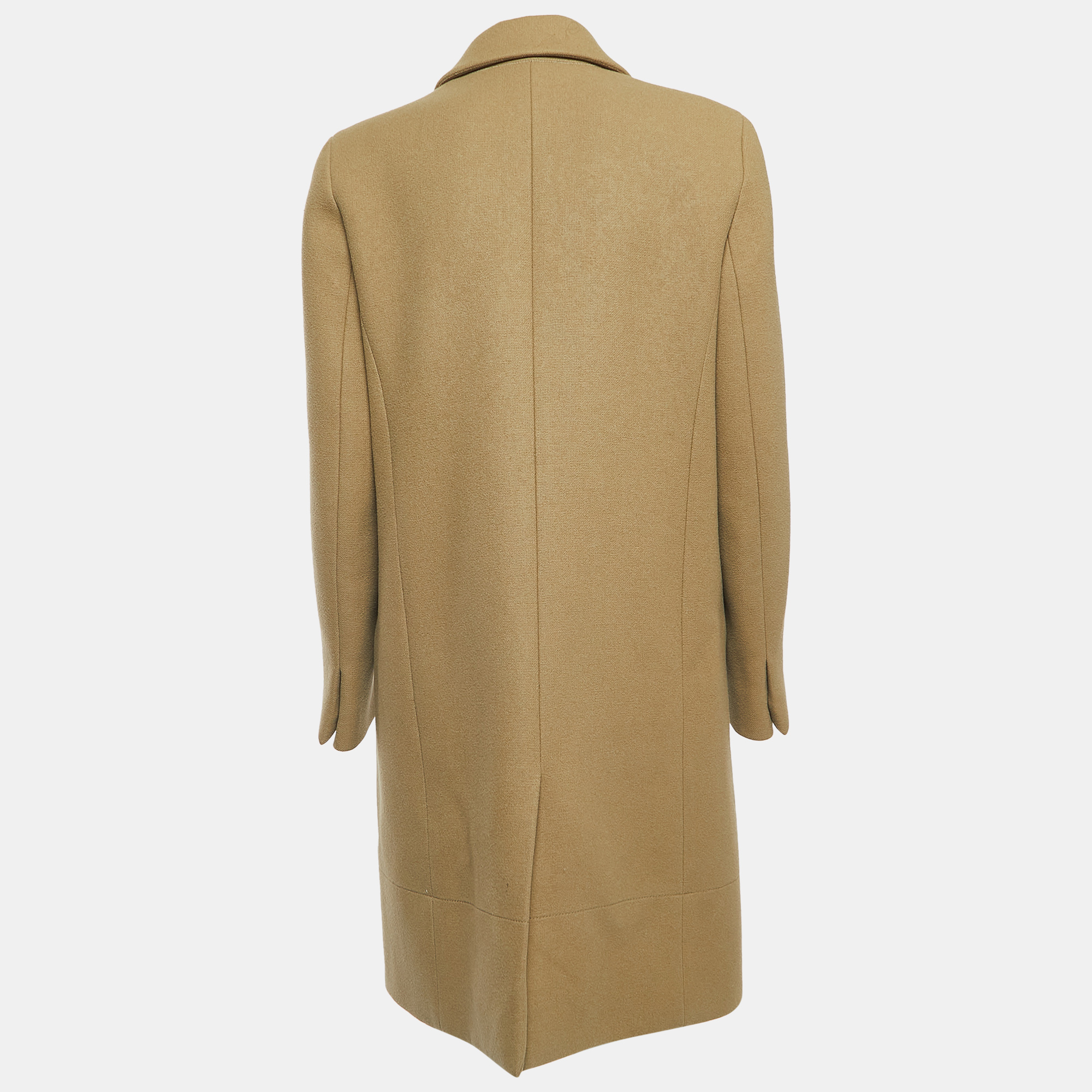 

Louis Vuitton Beige Wool Double-Breasted Coat