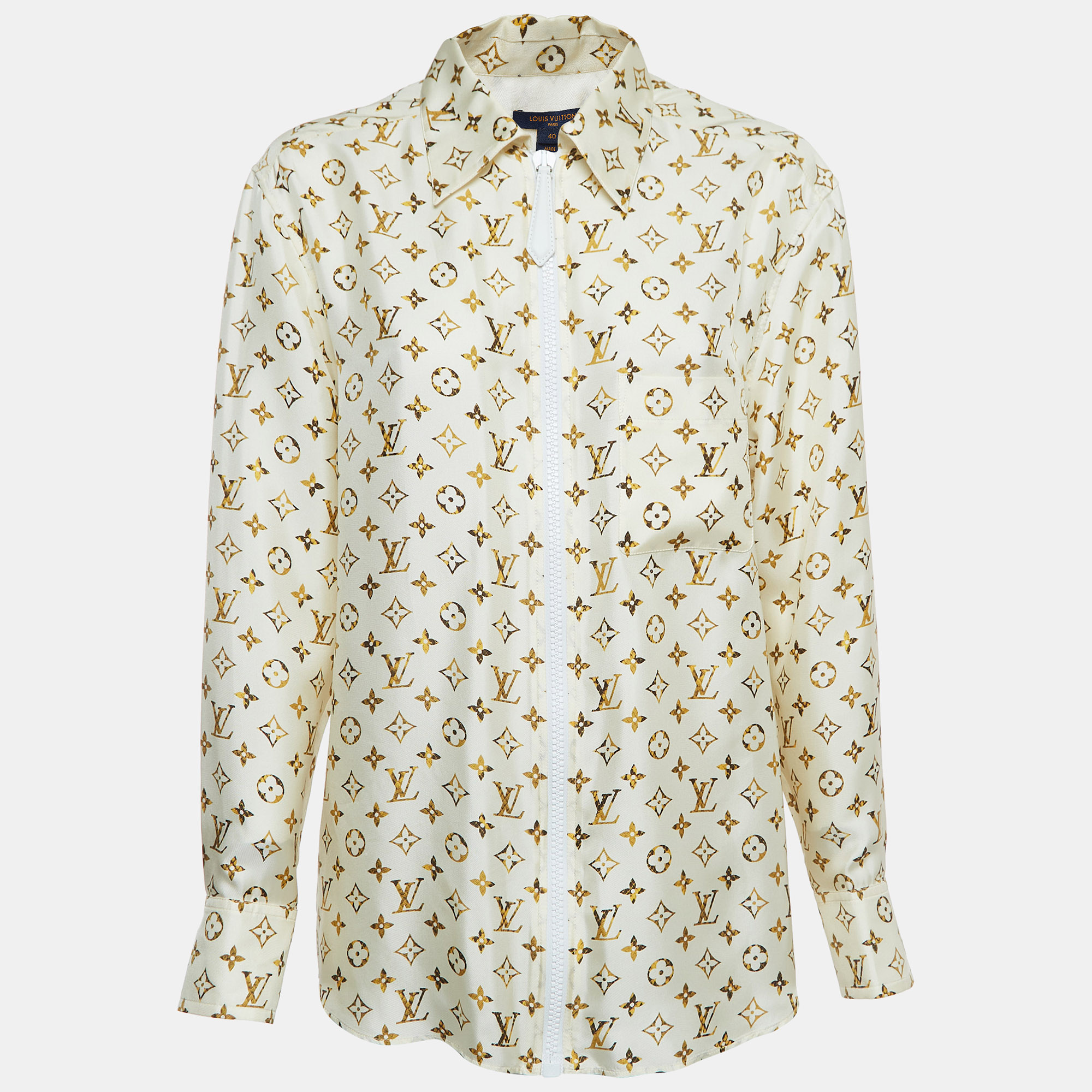 Louis Vuitton トップス Louis Vuitton | Tops | Louis Vuitton Mixed Monogram Button