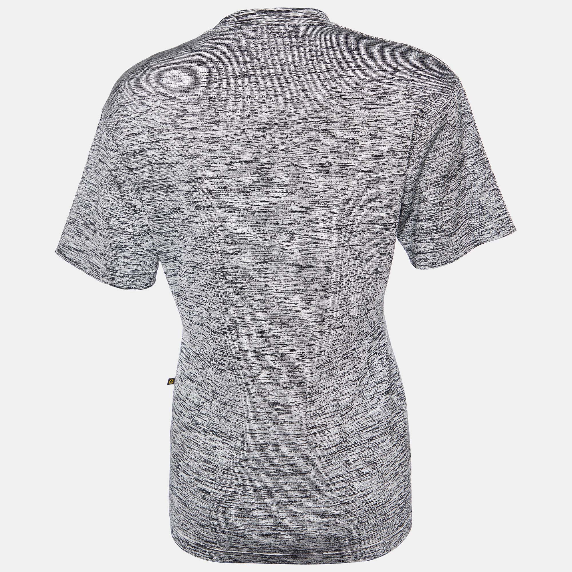 

Louis Vuitton Grey Cotton & Silk Knit T-Shirt