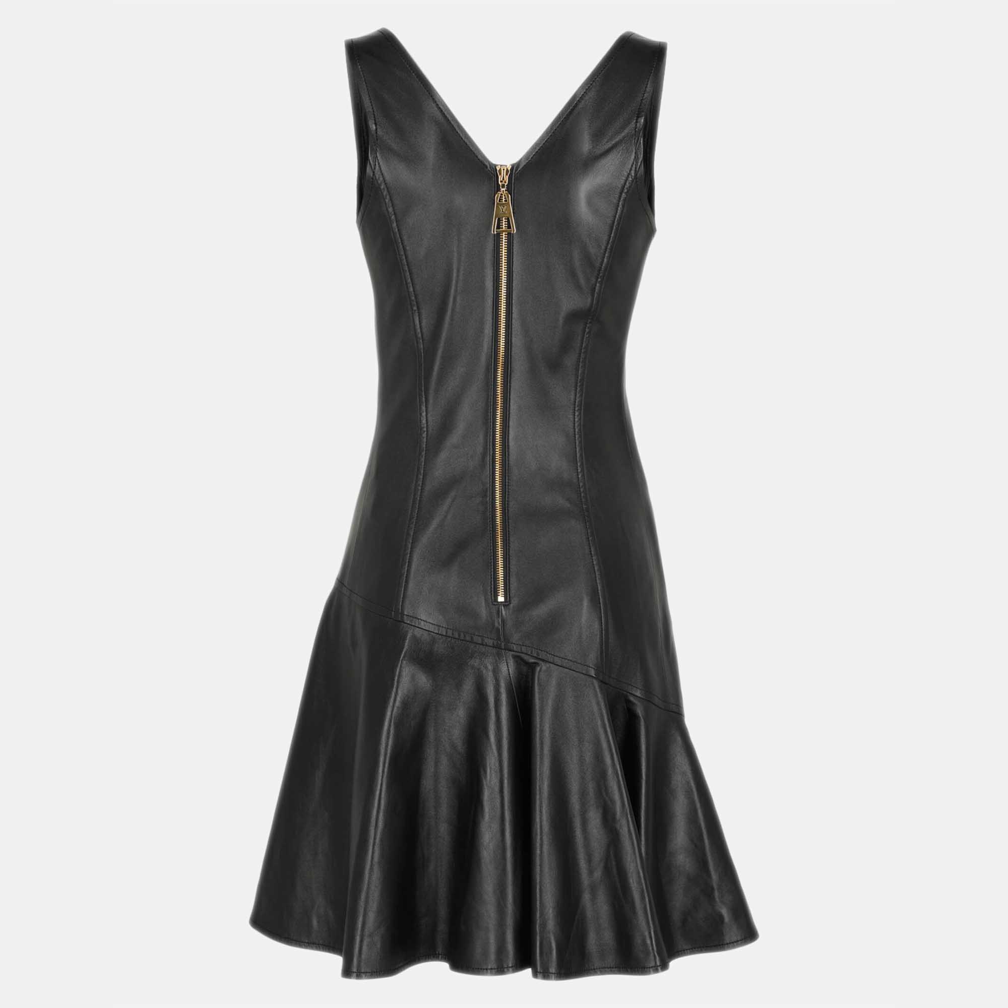 

Louis Vuitton Women' Leather Dress - Black