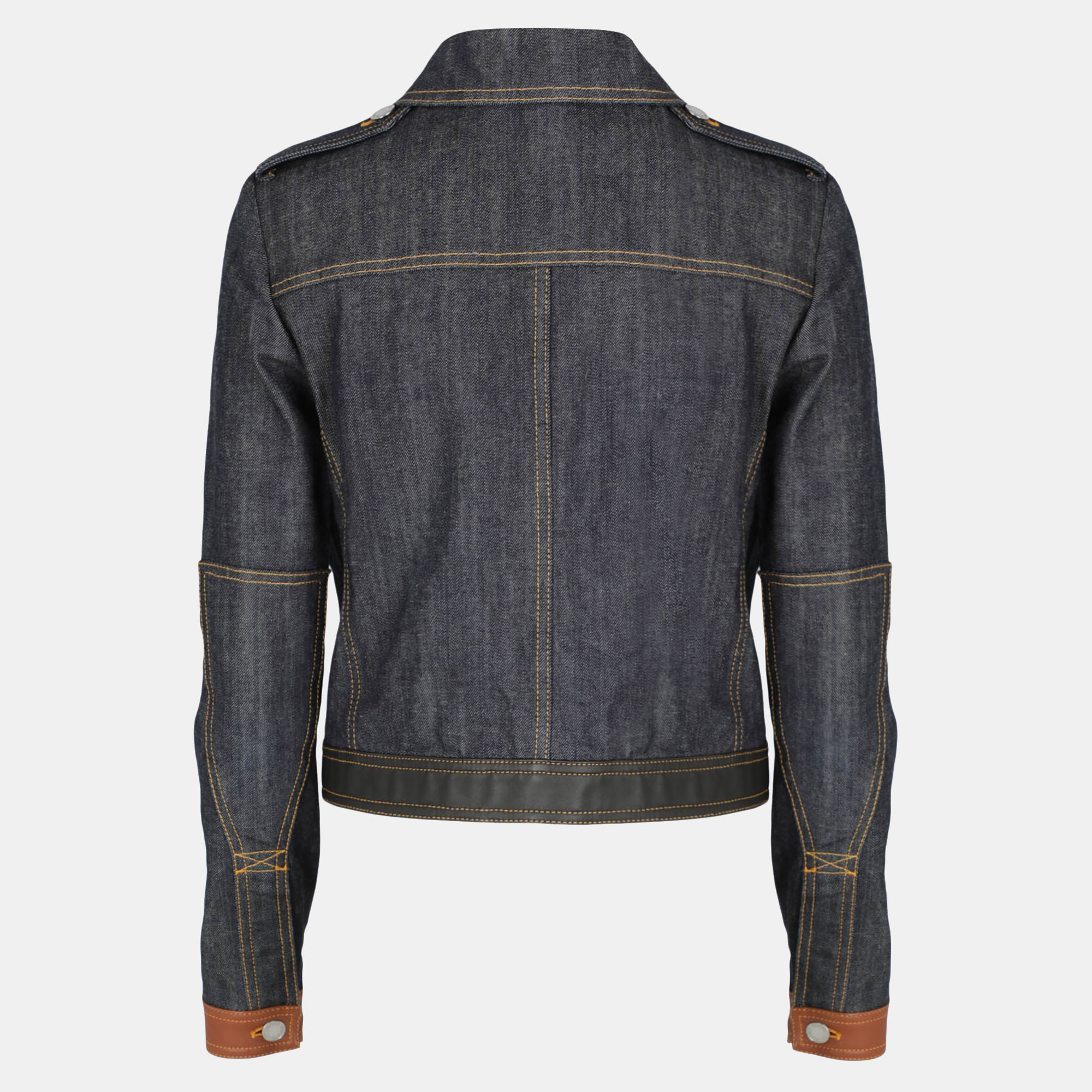 

Louis Vuitton Women' Cotton Jacket - Navy, Navy blue