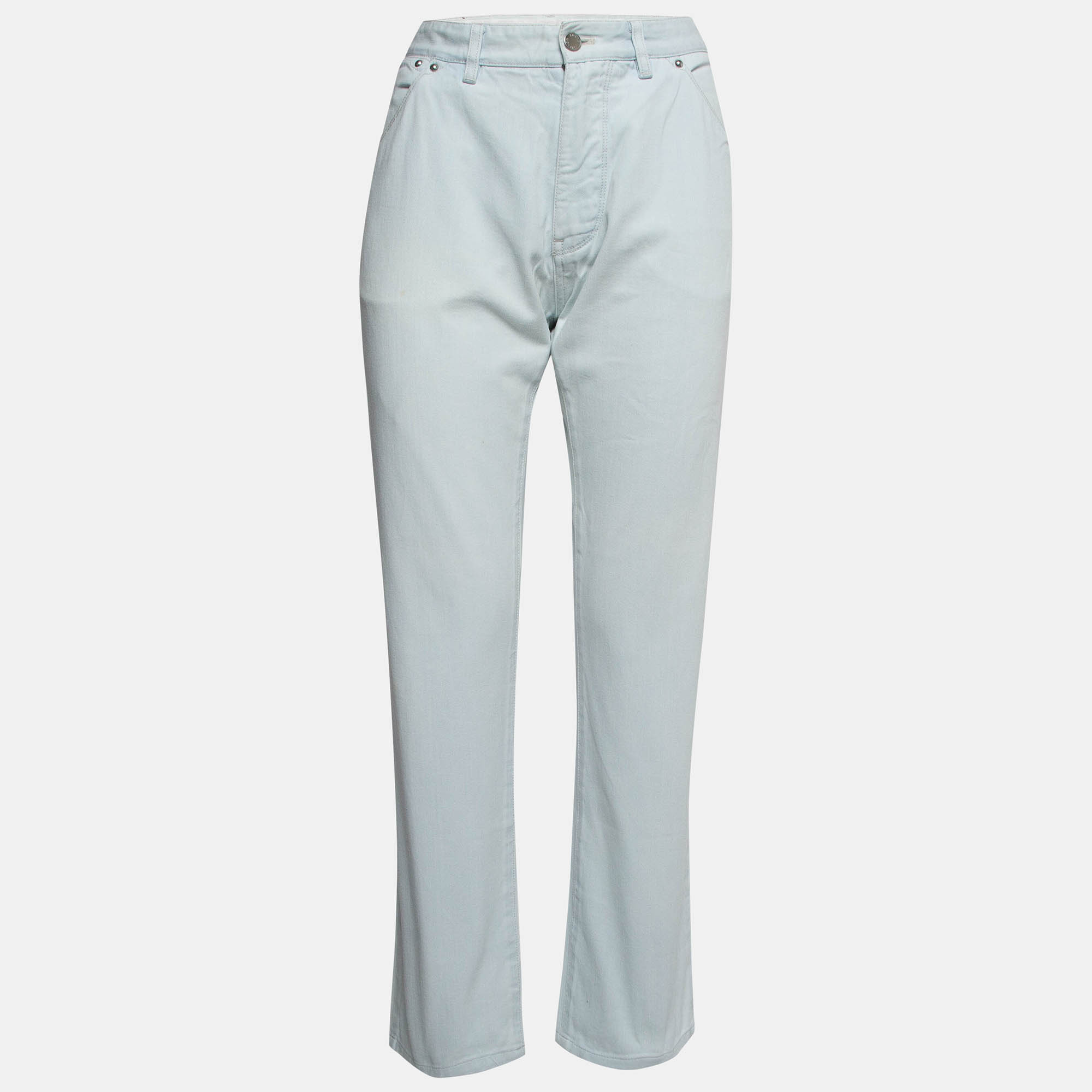 

Louis Vuitton Light Blue Denim Regular Fit Jeans L Waist 34"
