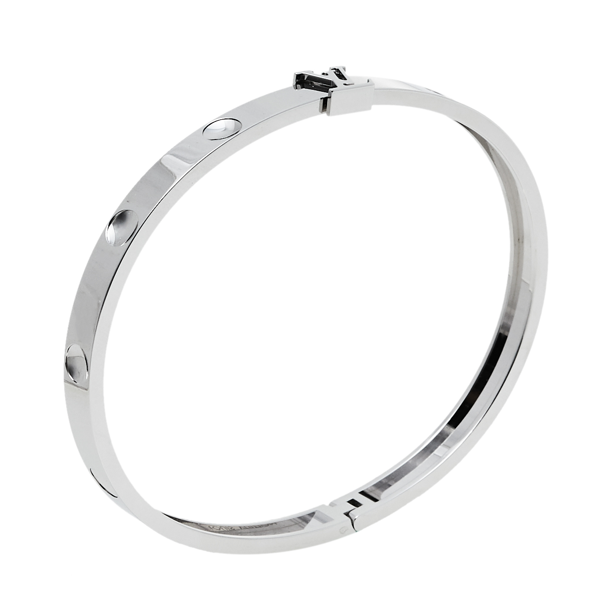 

Louis Vuitton Empreinte 18K White gold Bangle 18