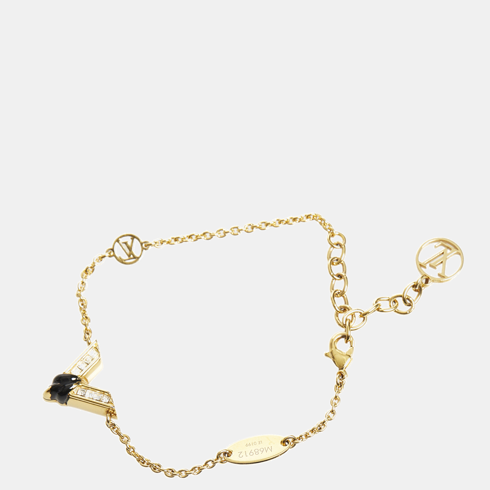

Louis Vuitton Gold Essential V Bracelet