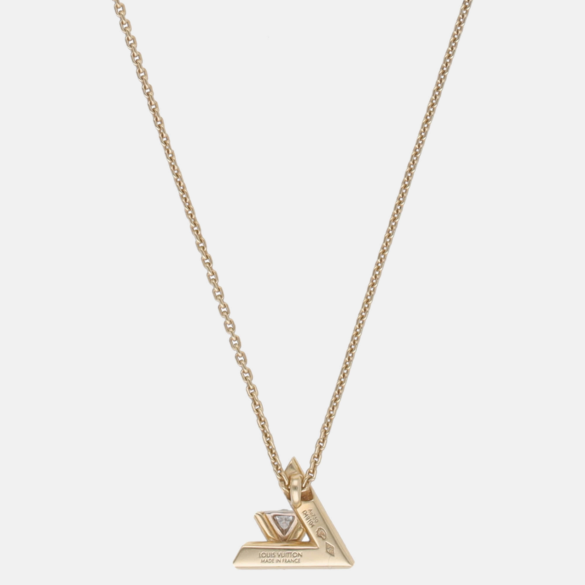 

Louis Vuitton Women's Yellow Gold Necklace - Gold