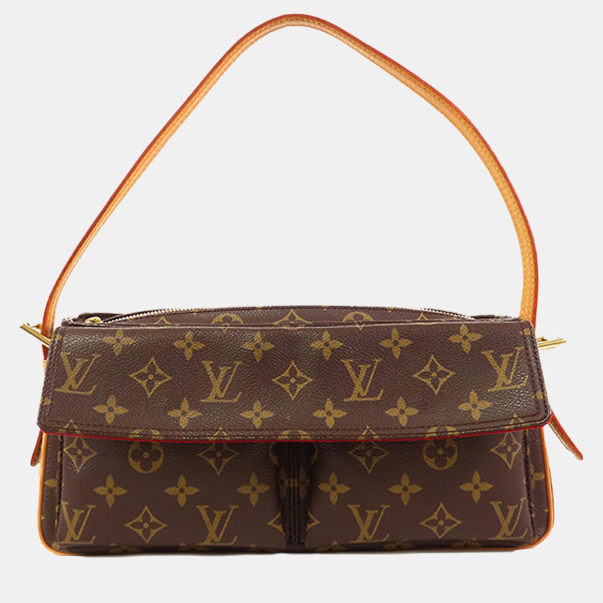 

Louis Vuitton Brown Monogram Viva Cite MM