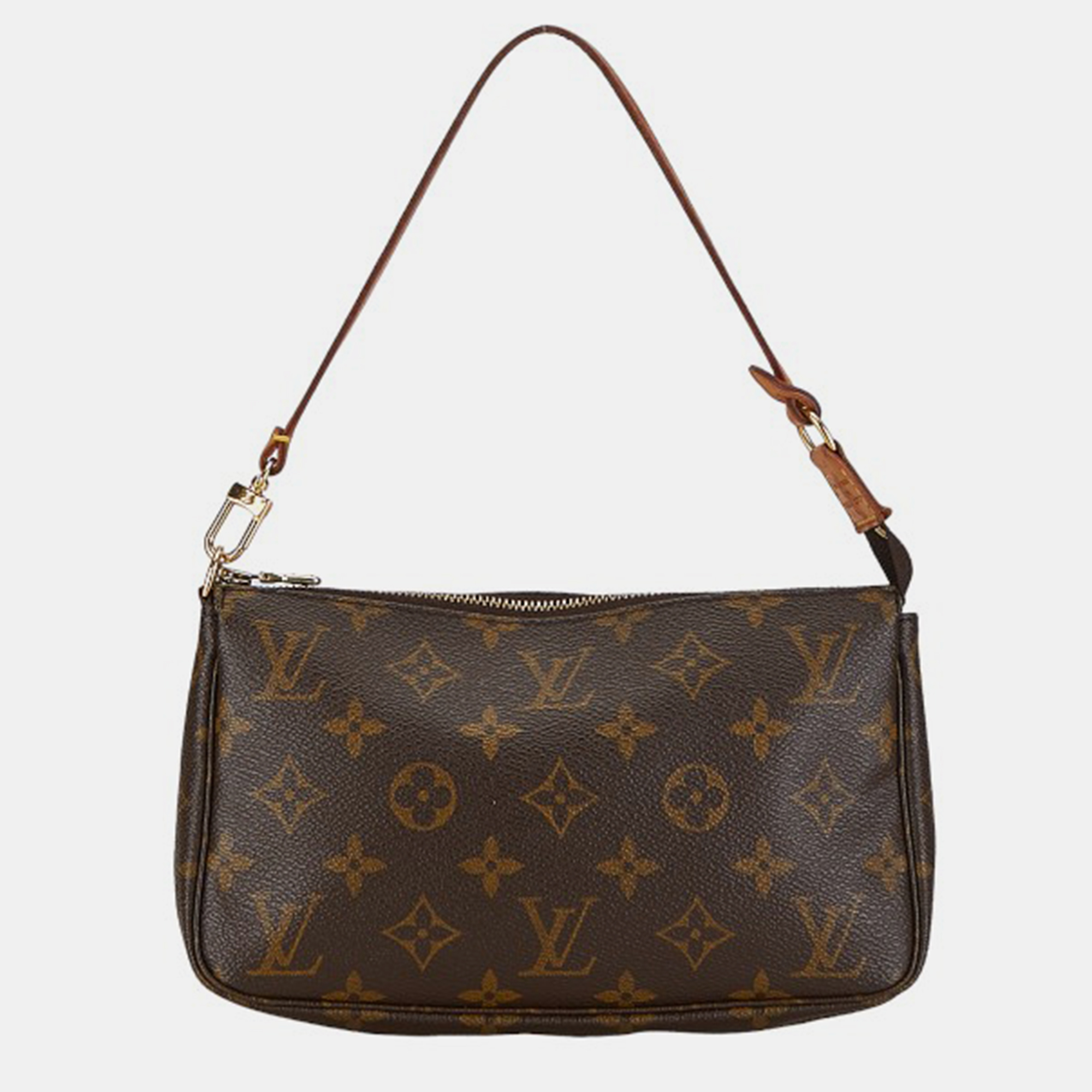 

Louis Vuitton Brown Canvas Pochette Accessoires Bag
