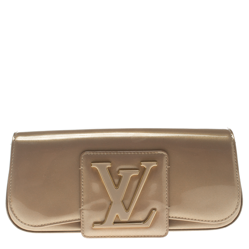 Louis Vuitton Beige Poudre Vernis Sobe Clutch Louis Vuitton | The Luxury  Closet
