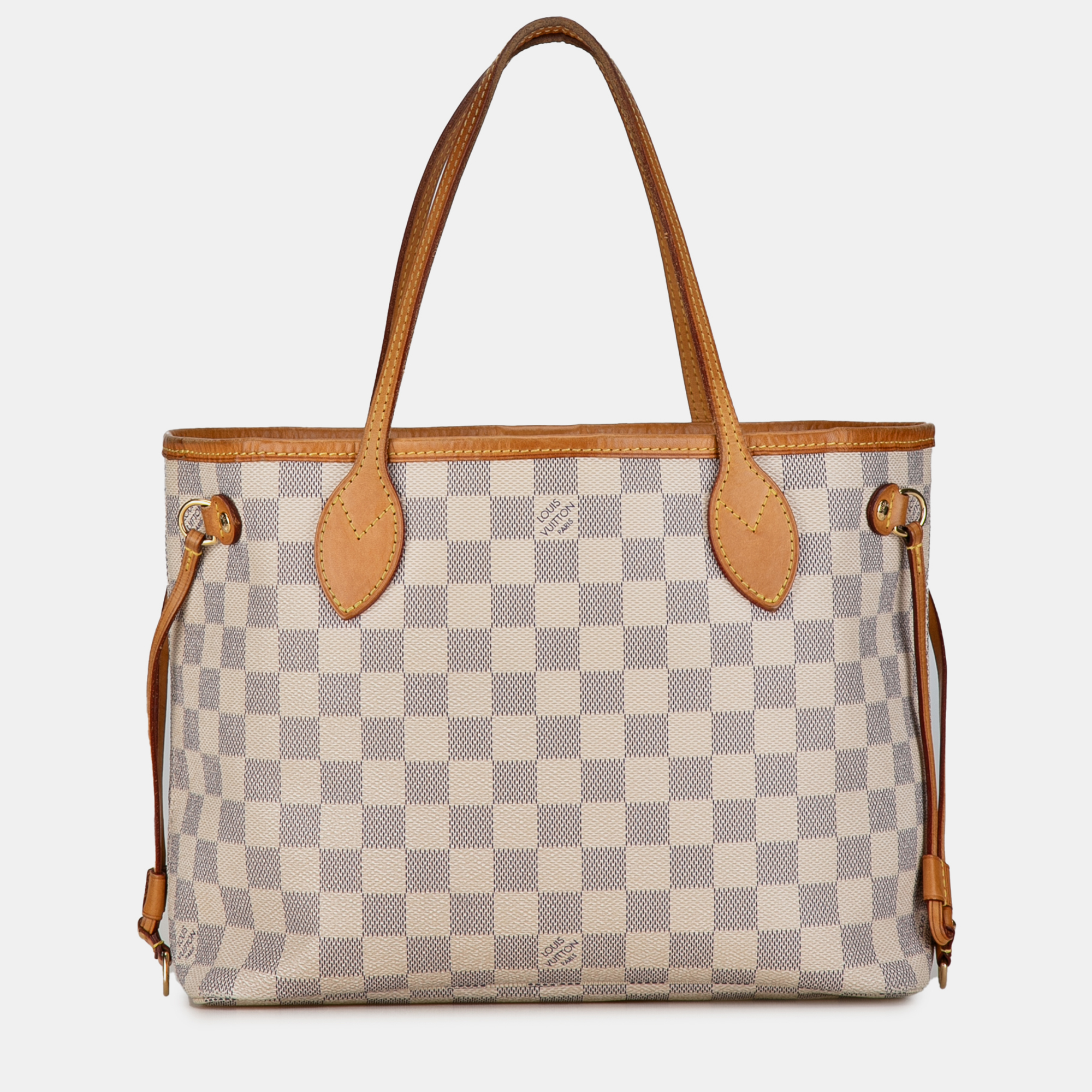 

Louis Vuitton Damier Azur Neverfull PM, Grey