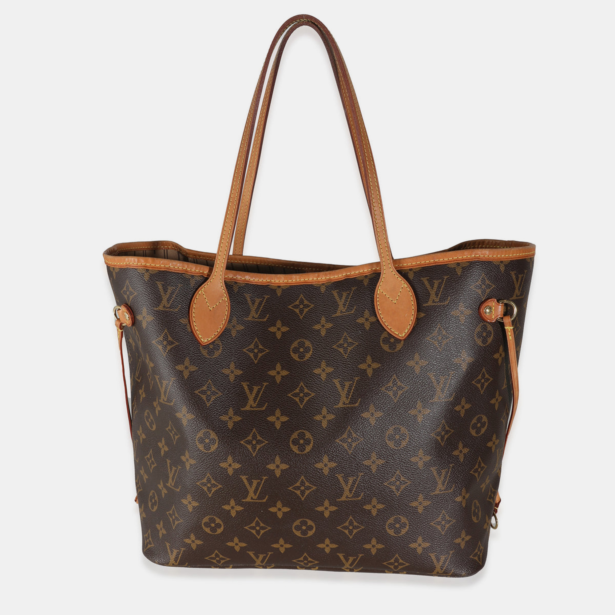 

Louis Vuitton Brown Canvas MM Neverfull Shoulder Bag