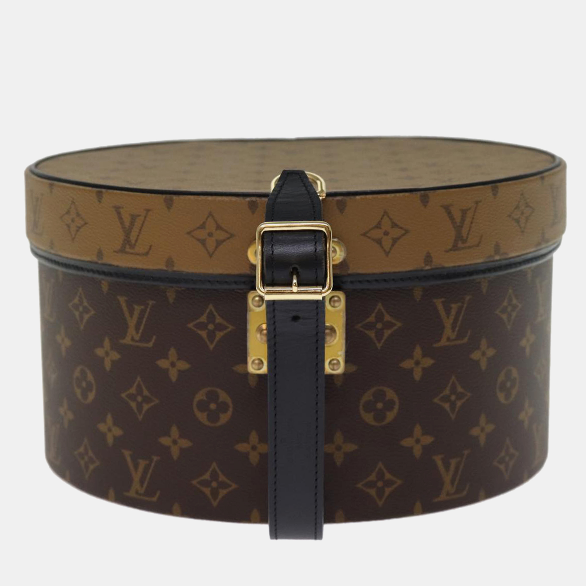 

Louis Vuitton Brown Reverse Monogram Boite Chapeau 30 Hat Box