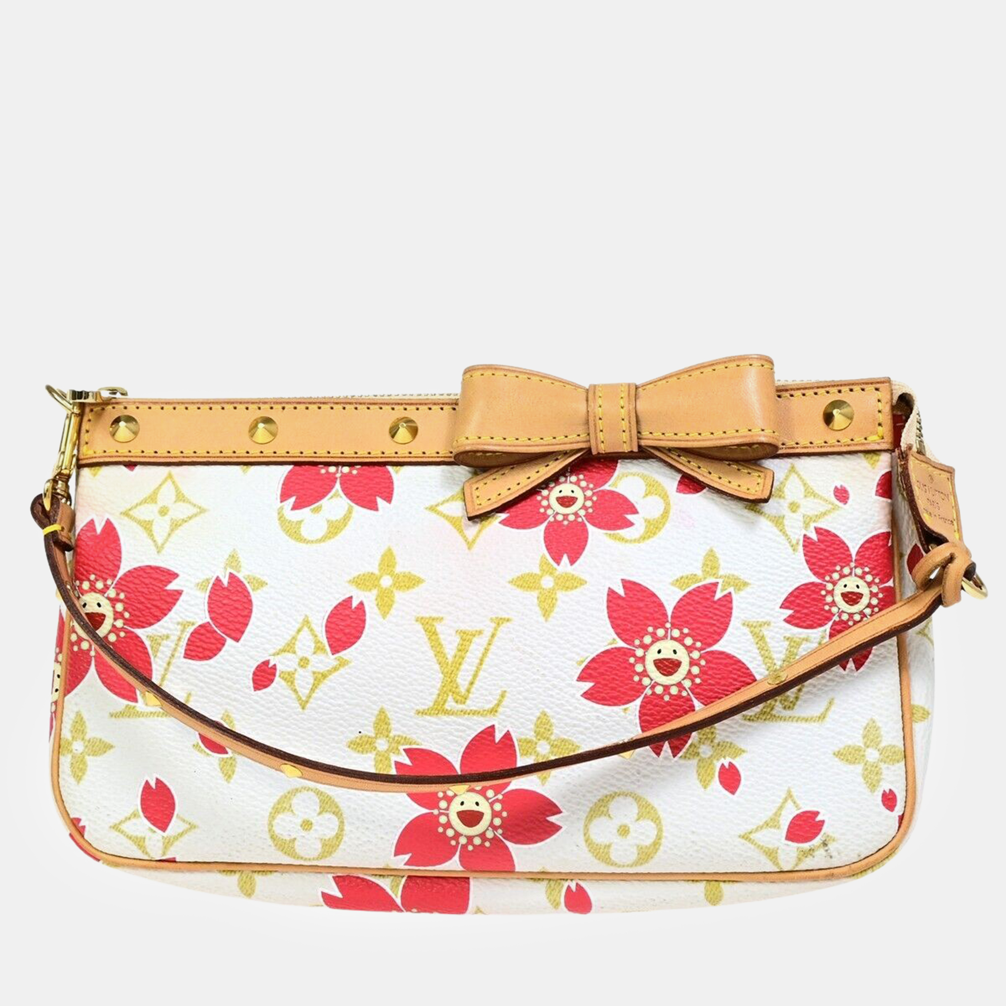 

Louis Vuitton Multicolour Murakami Cherry Blossom Monogram Pochette Accessoires, Multicolor