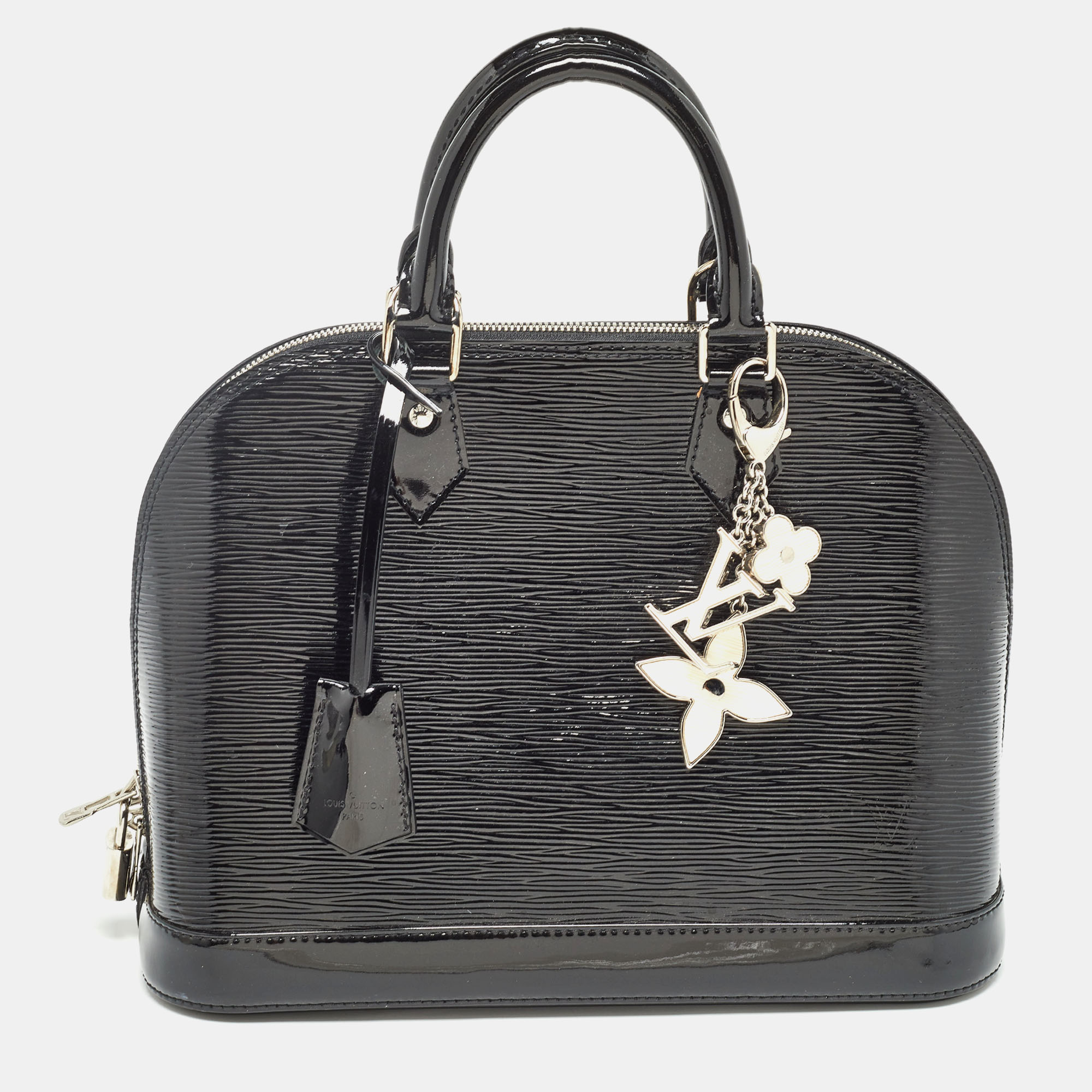 

Louis Vuitton Black Electric Epi Leather Alma PM Bag