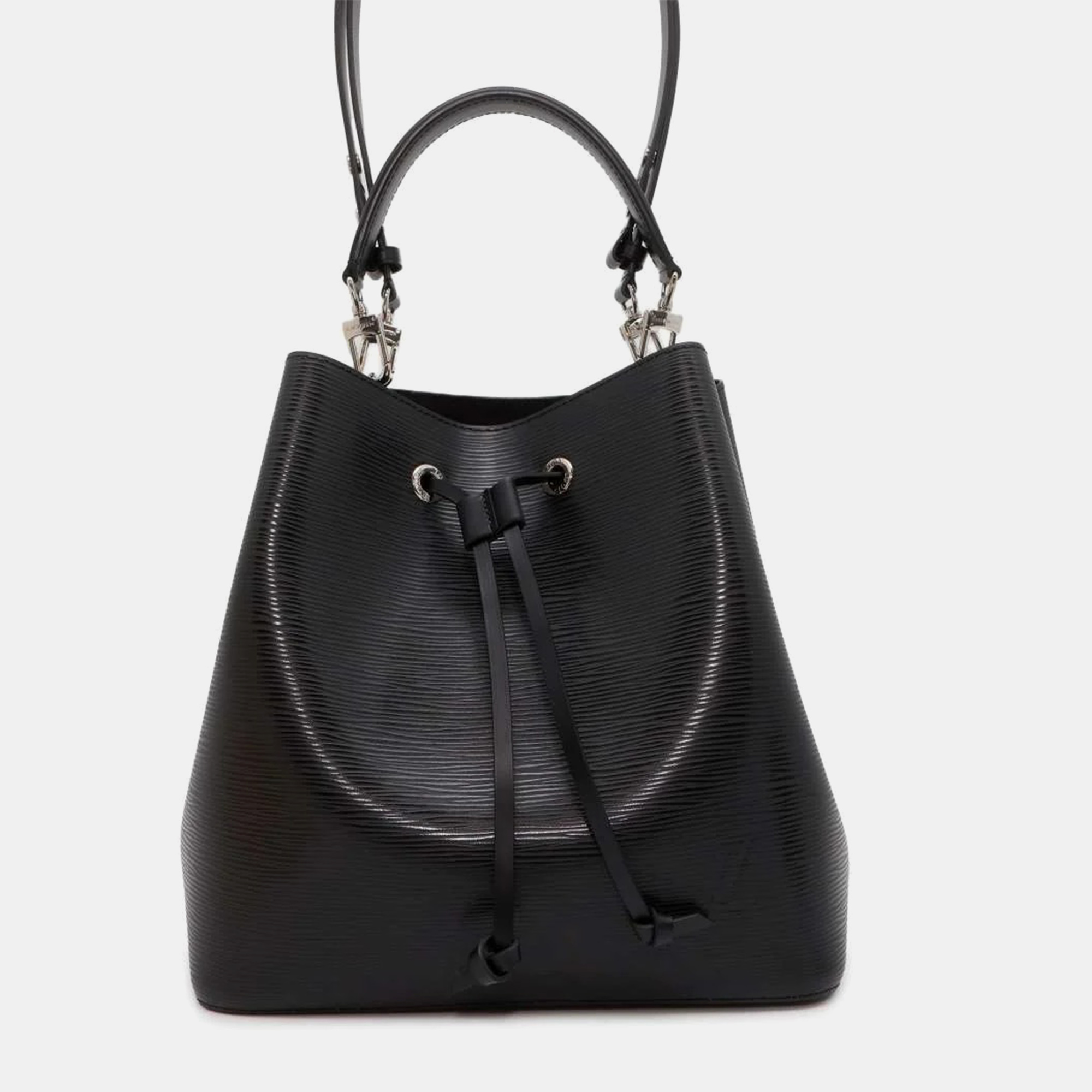 

Louis Vuitton Noir Epi Leather NeoNoe Hobo Bag, Black