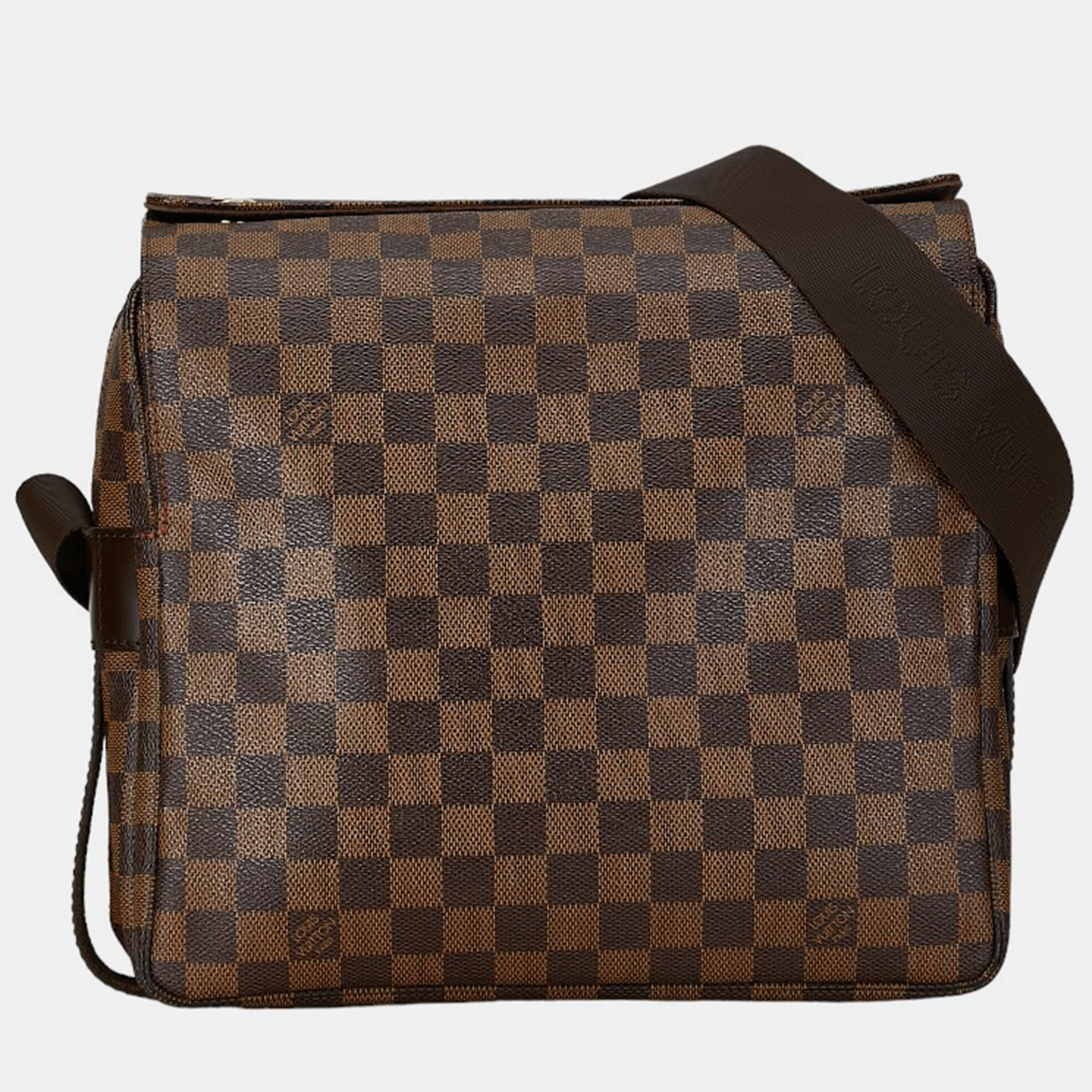 

Louis Vuitton Brown Damier Ebene Canvas Naviglio Messenger Bag