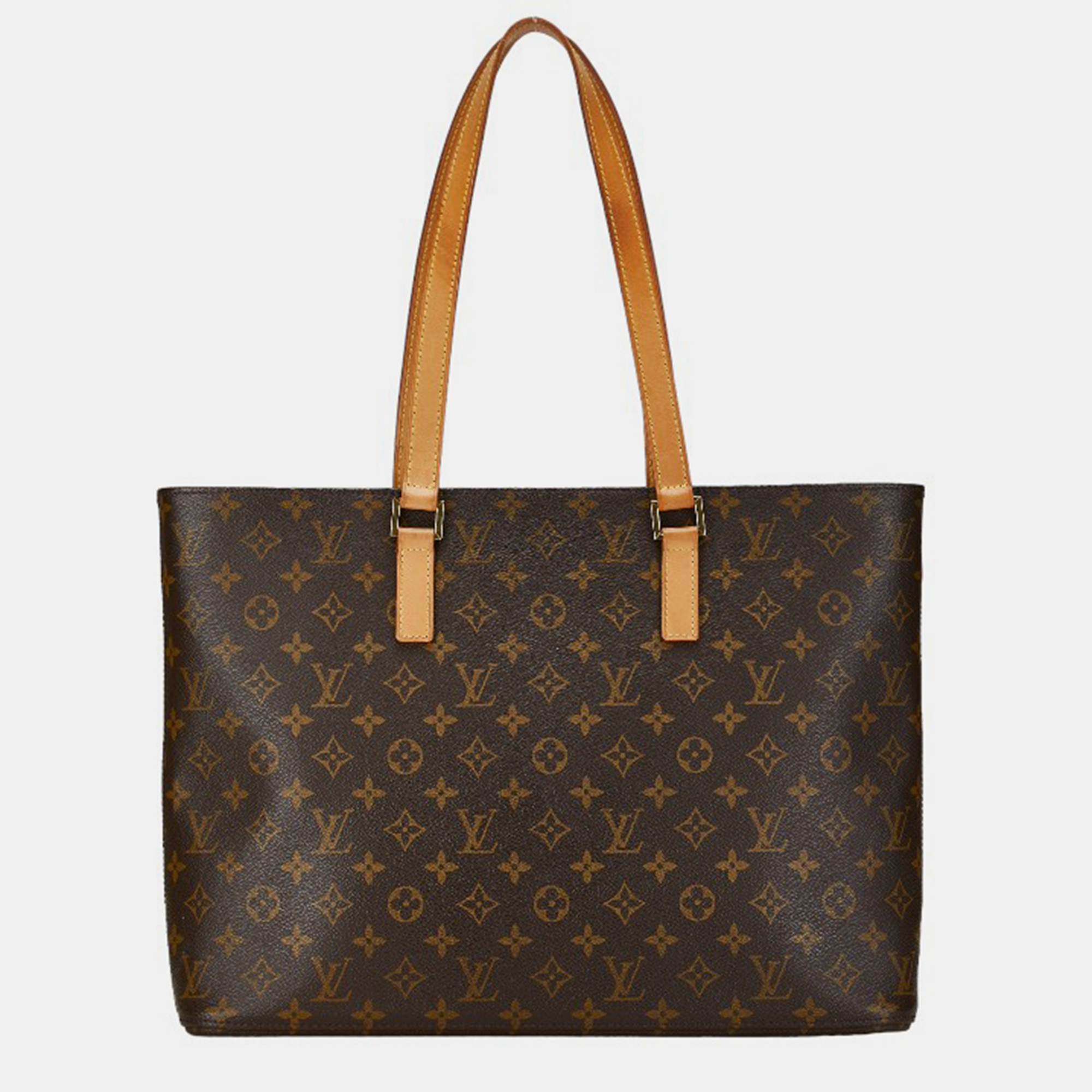 

Louis Vuitton Brown Monogram Canvas Luco Tote Bag