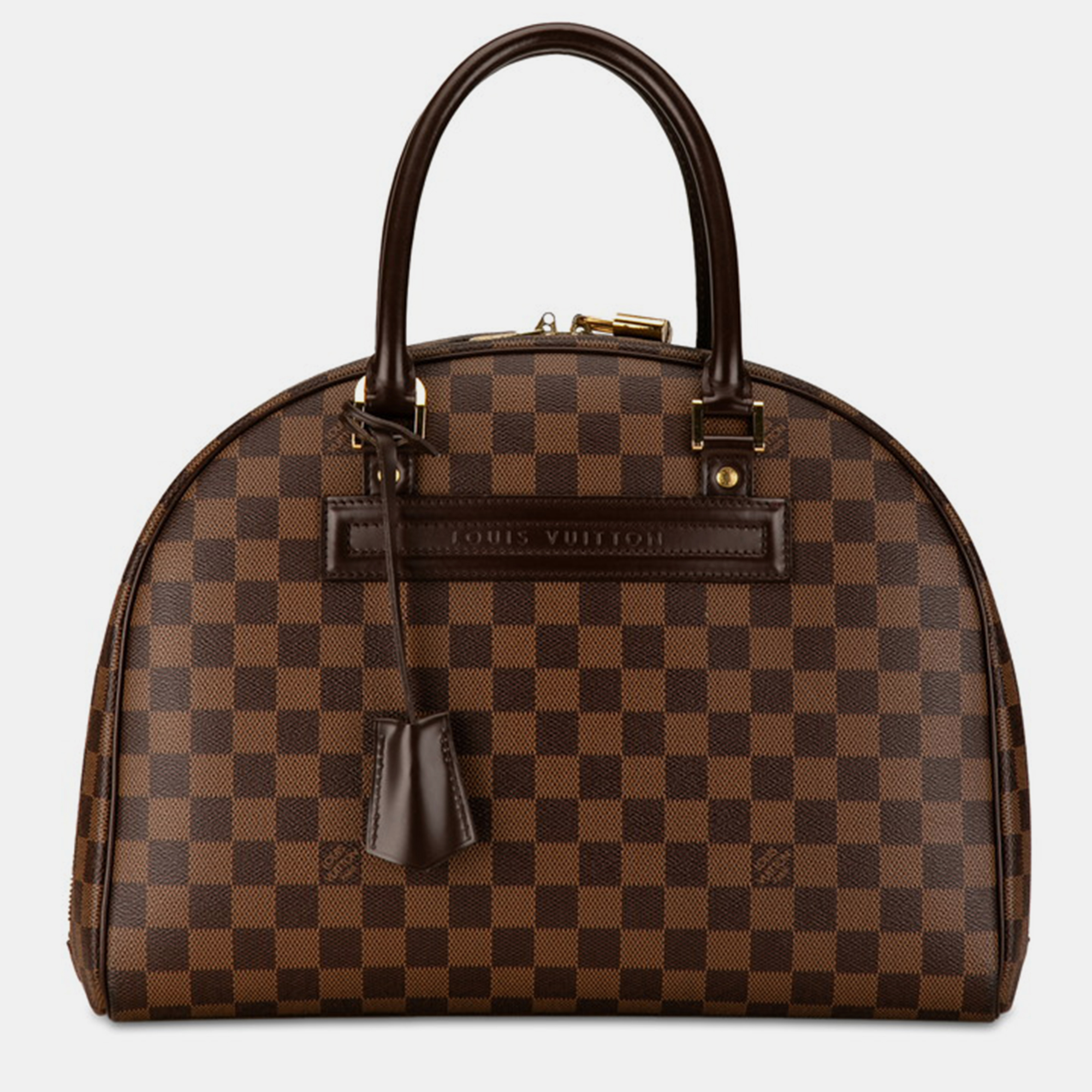 

Louis Vuitton Brown Damier Ebene Canvas Nolita Satchel