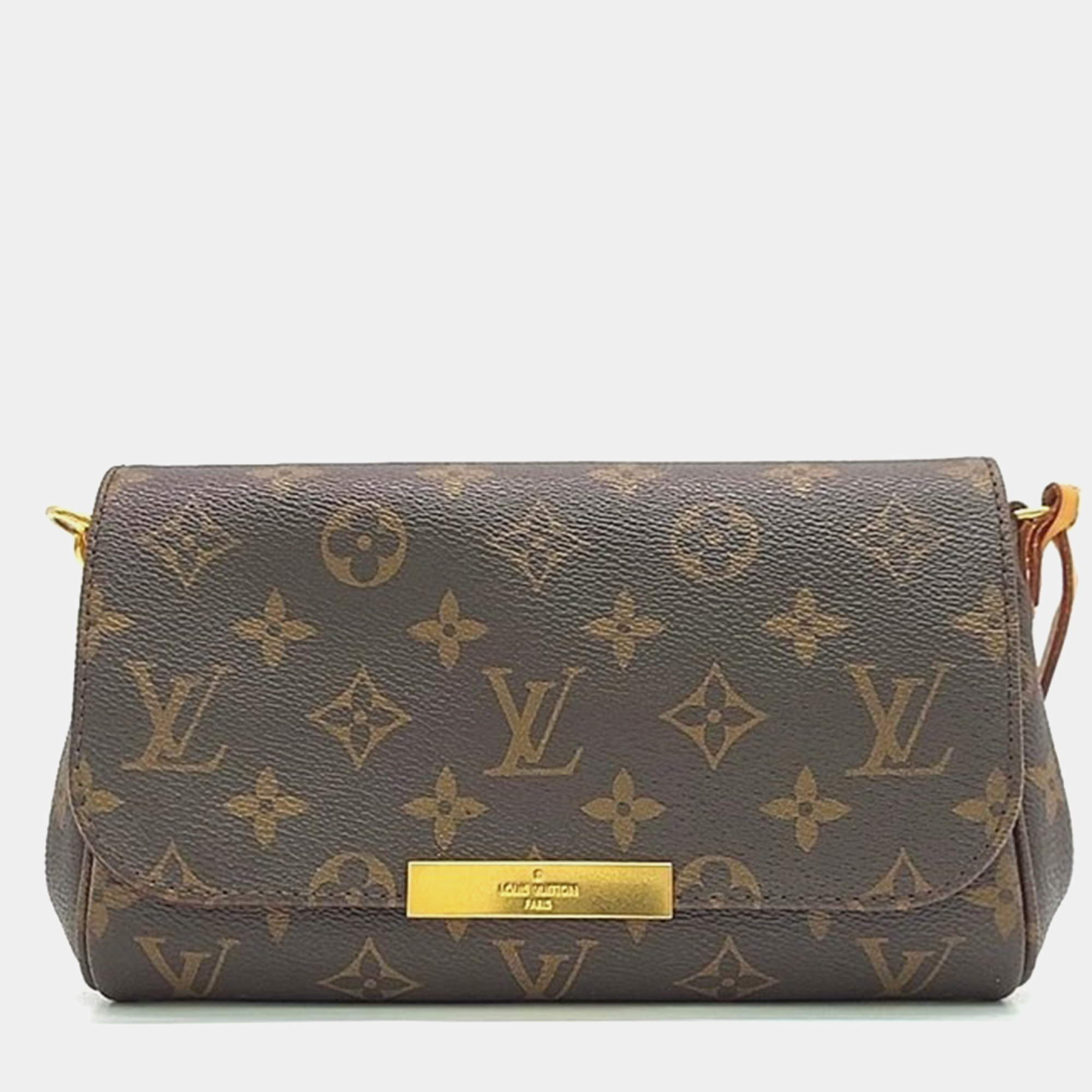 

Louis Vuitton Monogram Favorite PM Bag, Brown