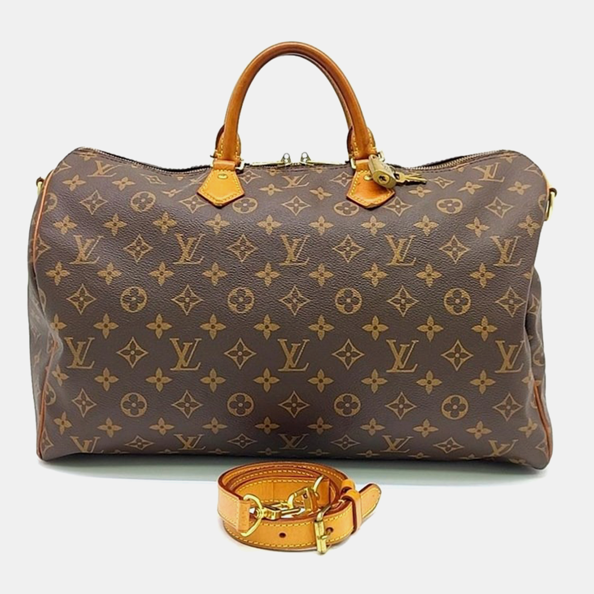 

Louis Vuitton Bandouliere Speedy 40 Bag, Brown
