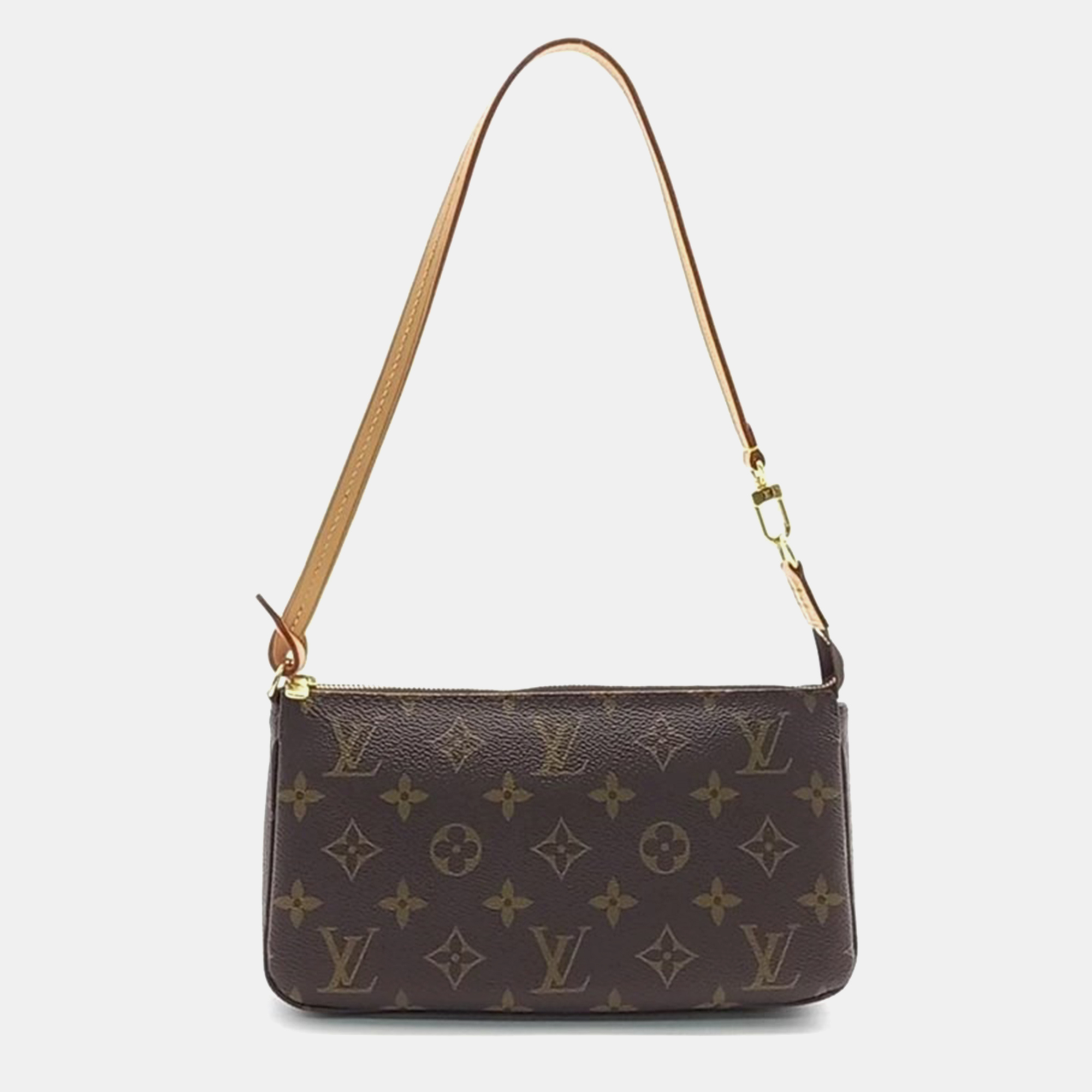 

Louis Vuitton Monogram Pochette Accessories NM Bag, Brown