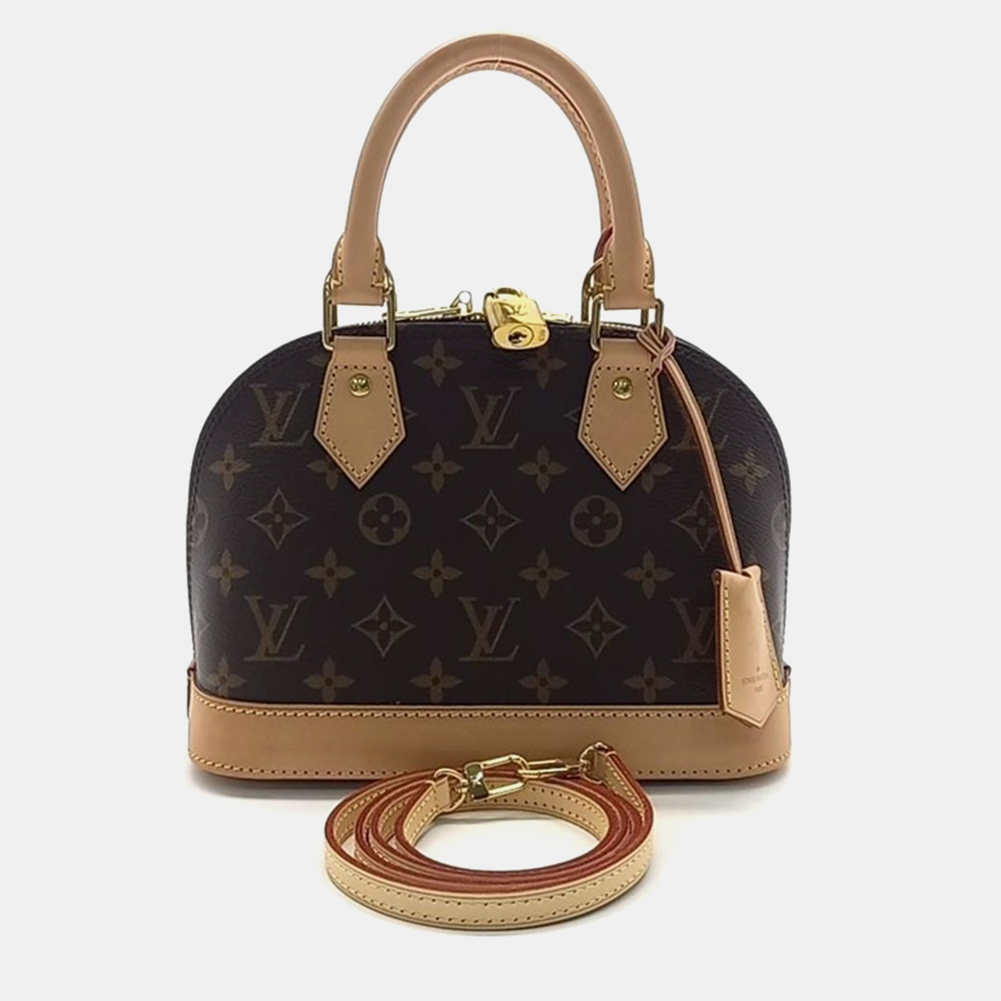 

Louis Vuitton Monogram Alma BB Bag, Brown