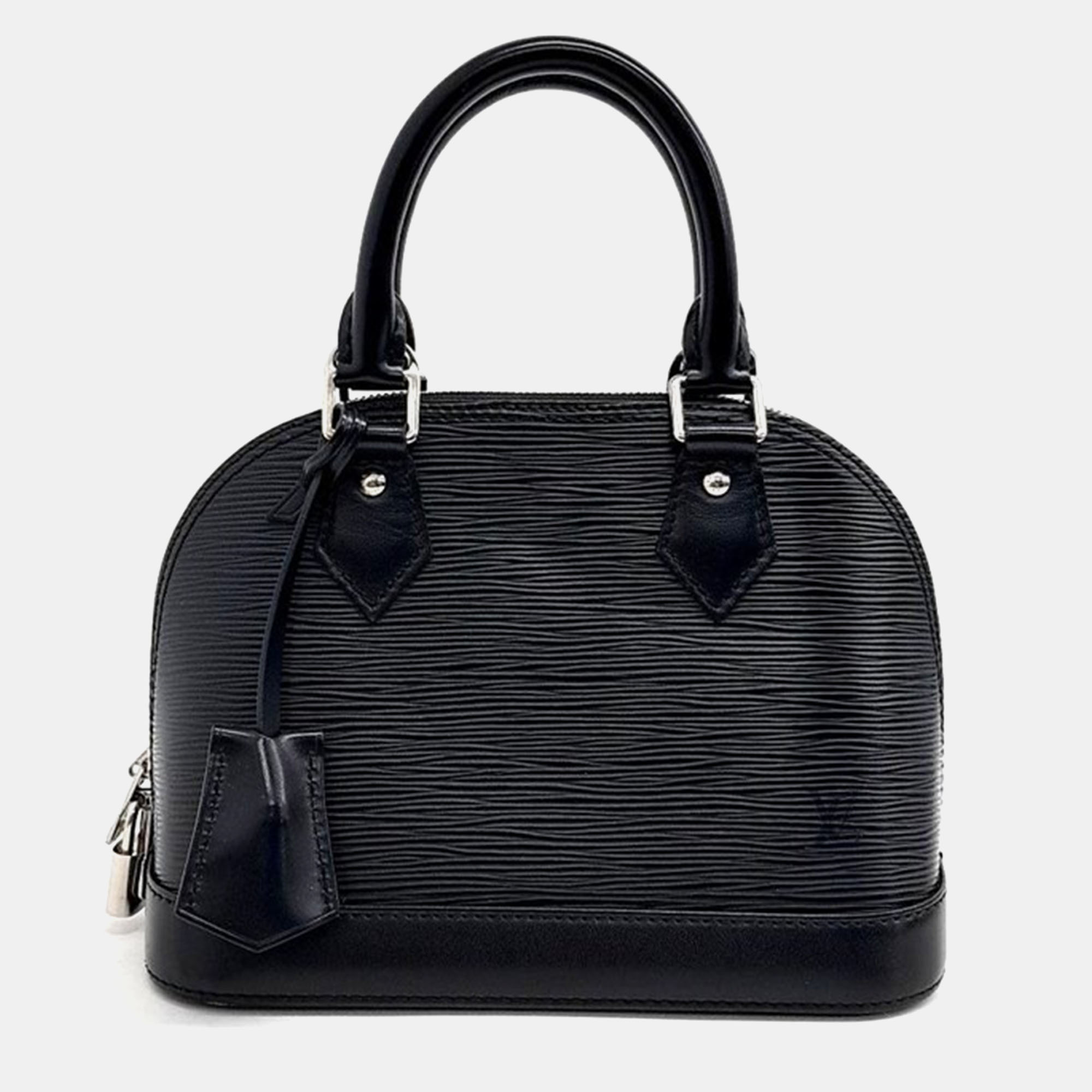 

Louis Vuitton Epi Alma BB Bag, Black