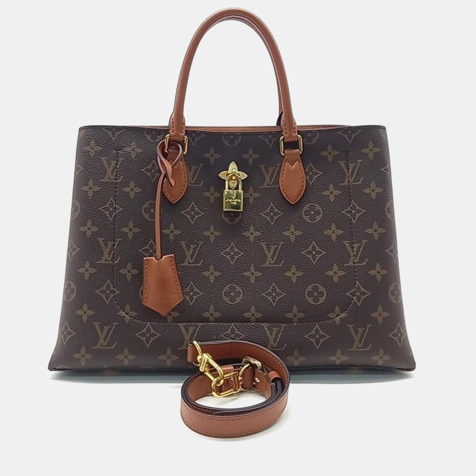 

Louis Vuitton Flower Tote Bag, Brown