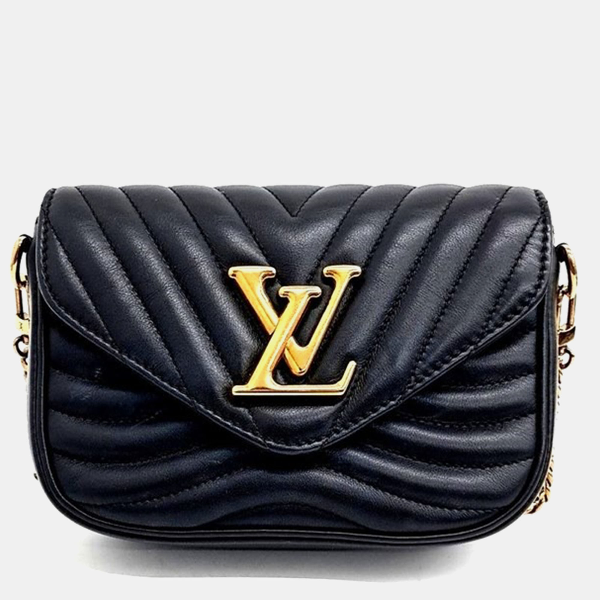 

Louis Vuitton New Wave Multi Pochette Bag, Black