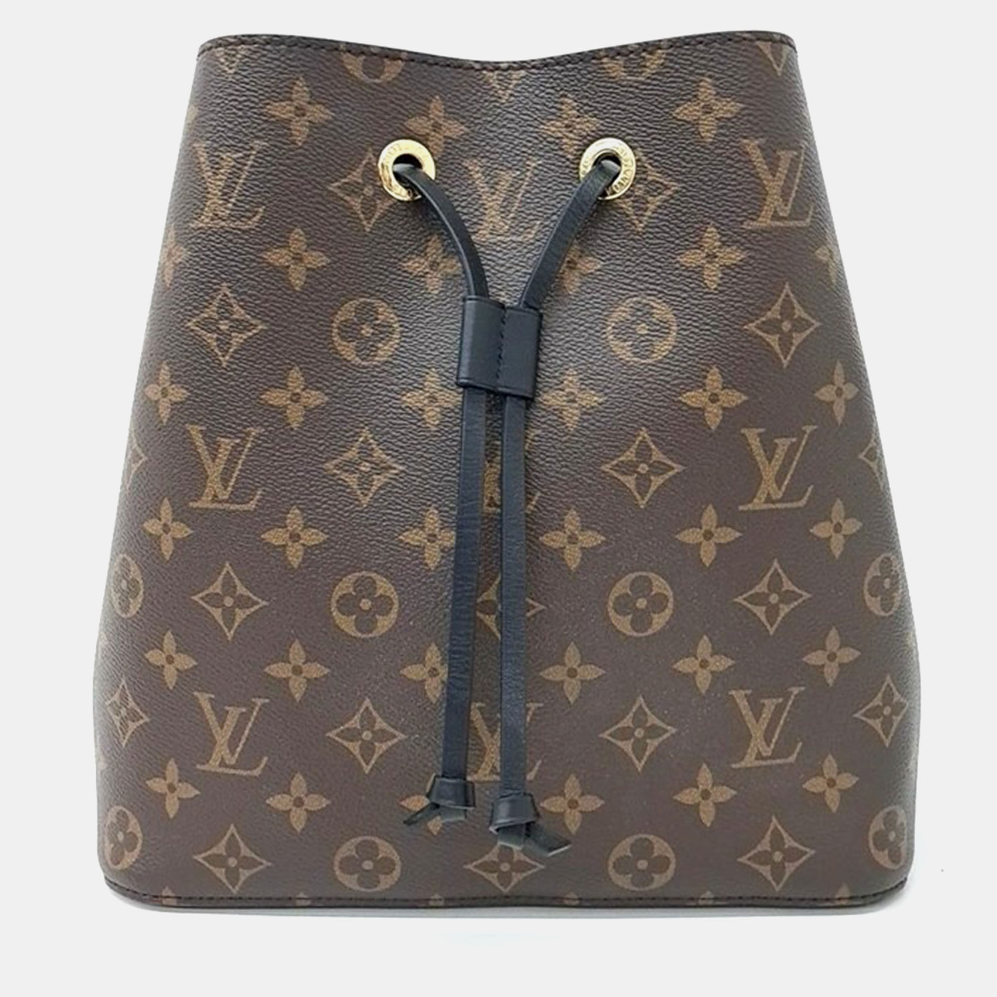 Pre-owned Louis Vuitton Monogram Neonoe Bag In Brown