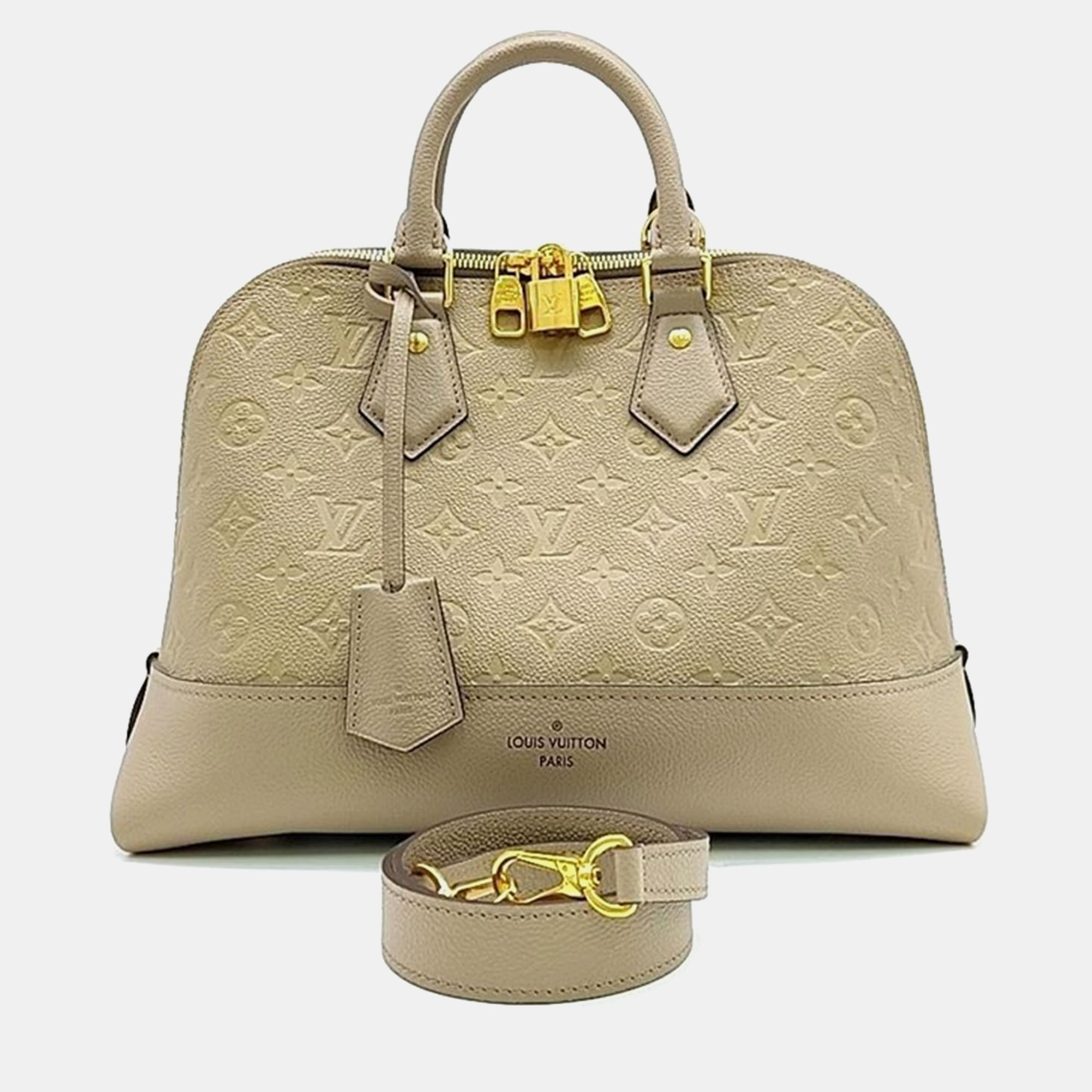 

Louis Vuitton Empreinte Neo Alma PM Handbag, Beige
