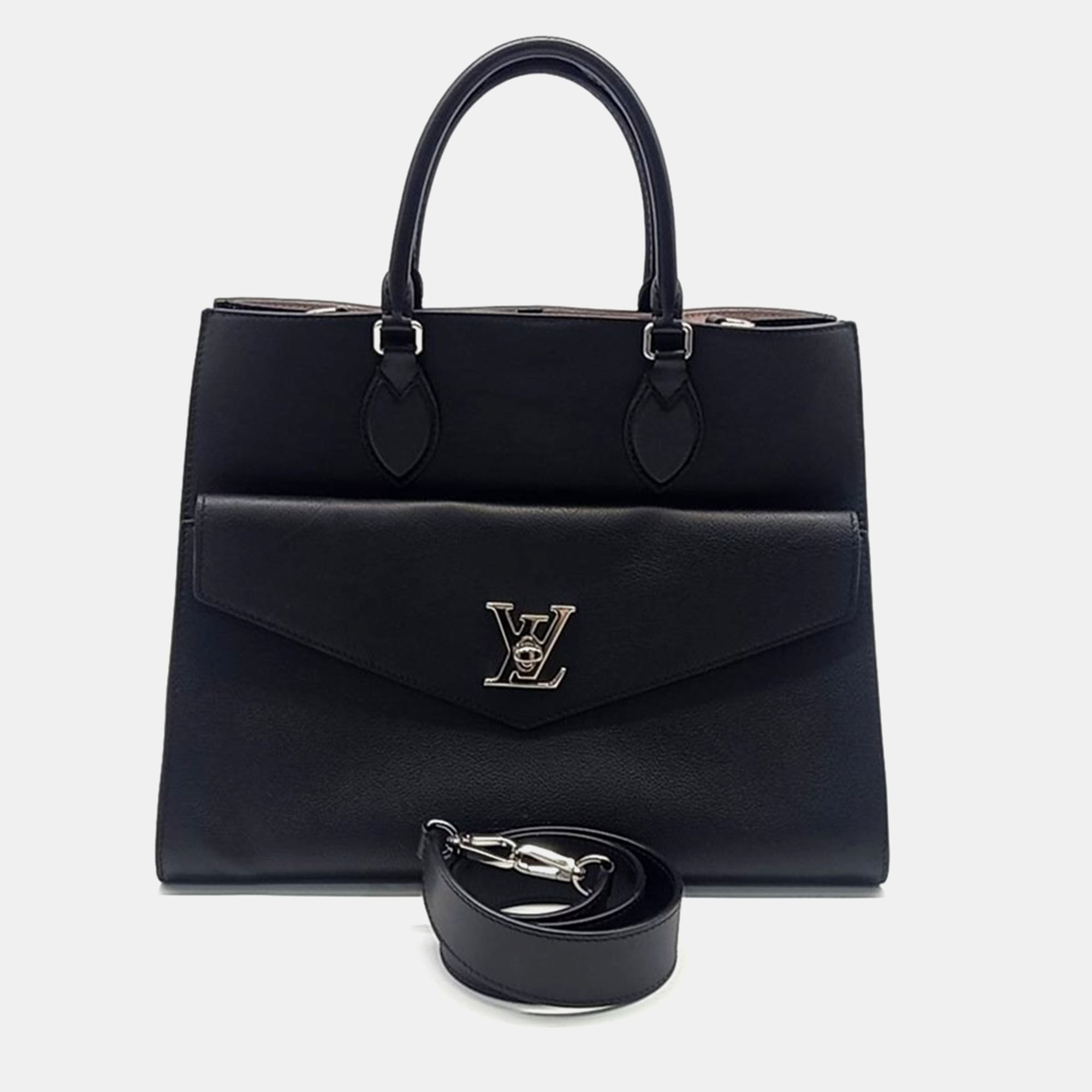 

Louis Vuitton Rock Me Tote MM Handbag, Black