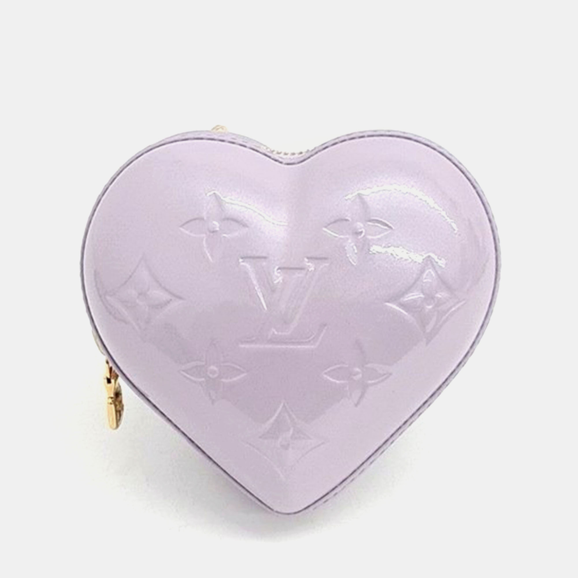 

Louis Vuitton Lilac Monogram Vernis Leather Keep My Heart Shoulder Bag, Purple