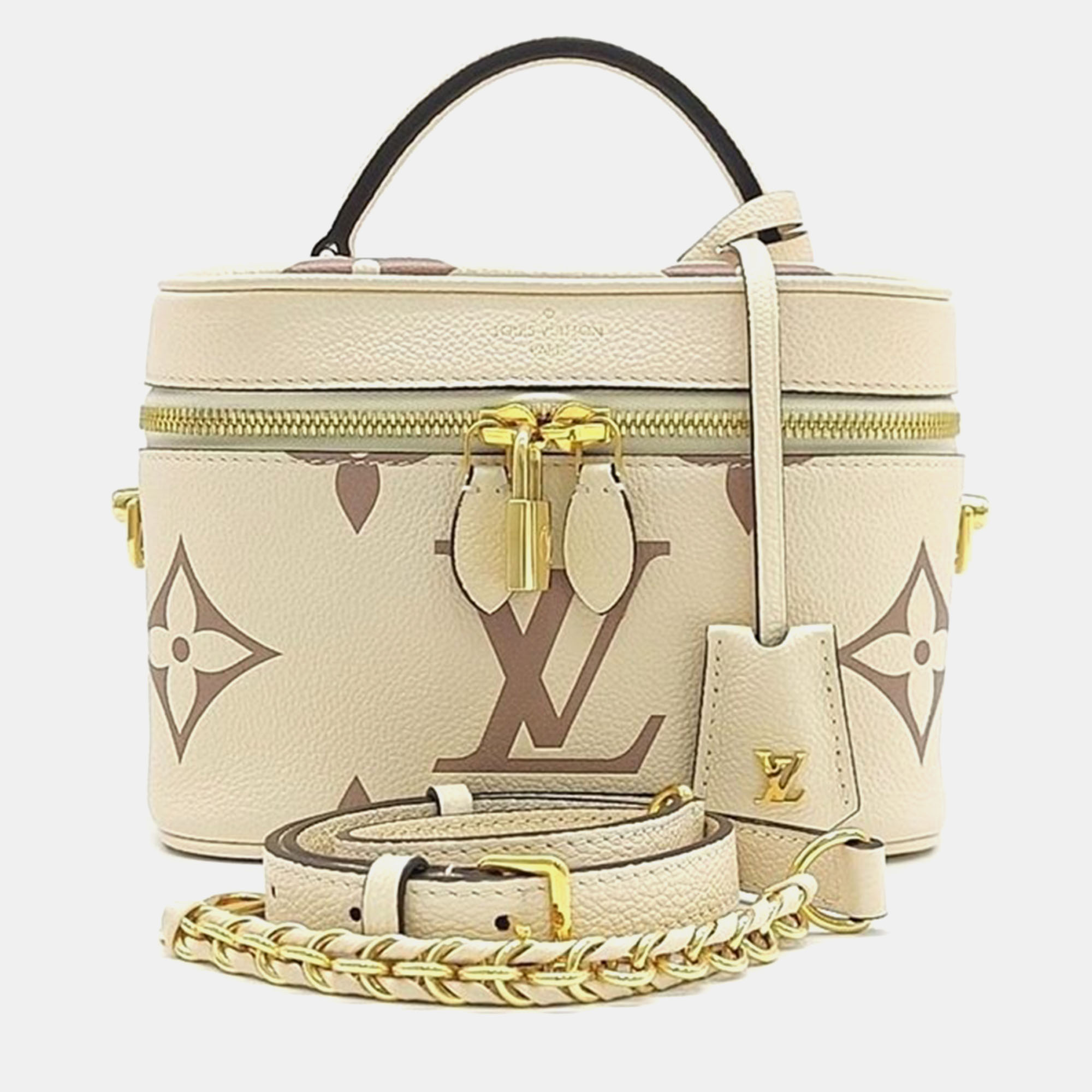

Louis Vuitton Empreinte Vanity PM Handbag, Beige